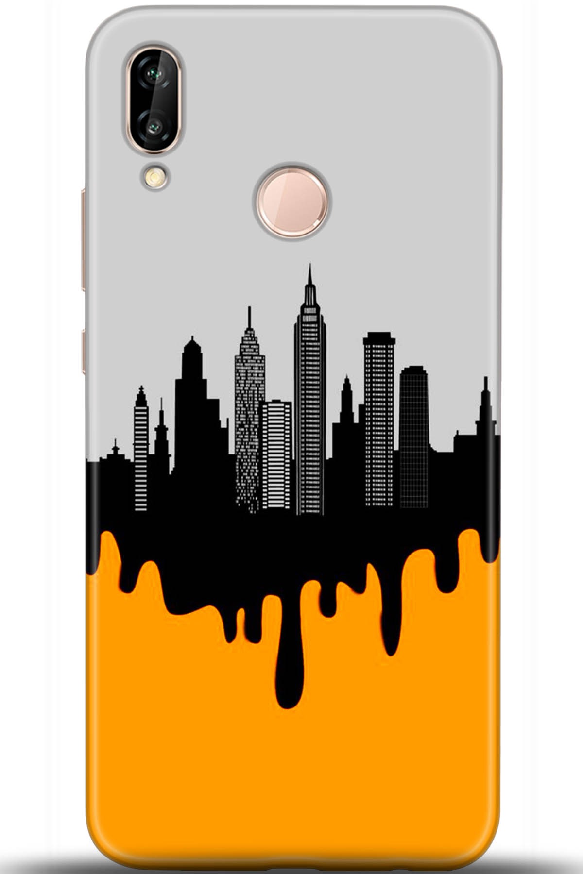 Huawei P20 Lite Uyumlu Kılıf HD Baskılı Kılıf - Followed Institution 5394