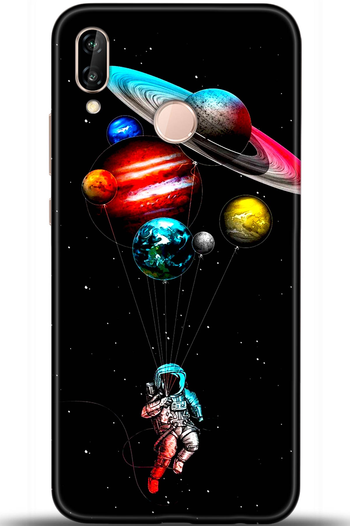 Huawei P20 Lite Uyumlu Kılıf HD Baskılı Kılıf - Followed Institution 5403