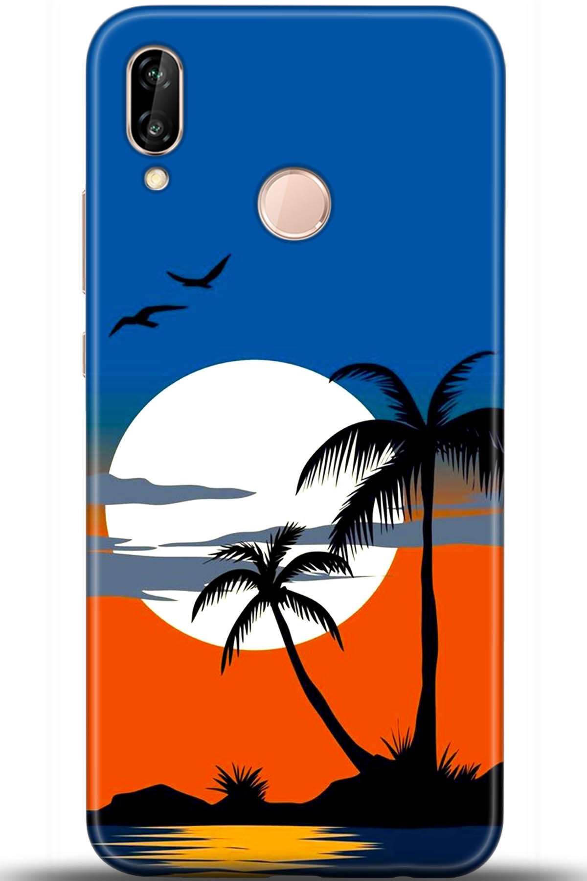 Huawei P20 Lite Uyumlu Kılıf HD Baskılı Kılıf - Followed Institution 5446