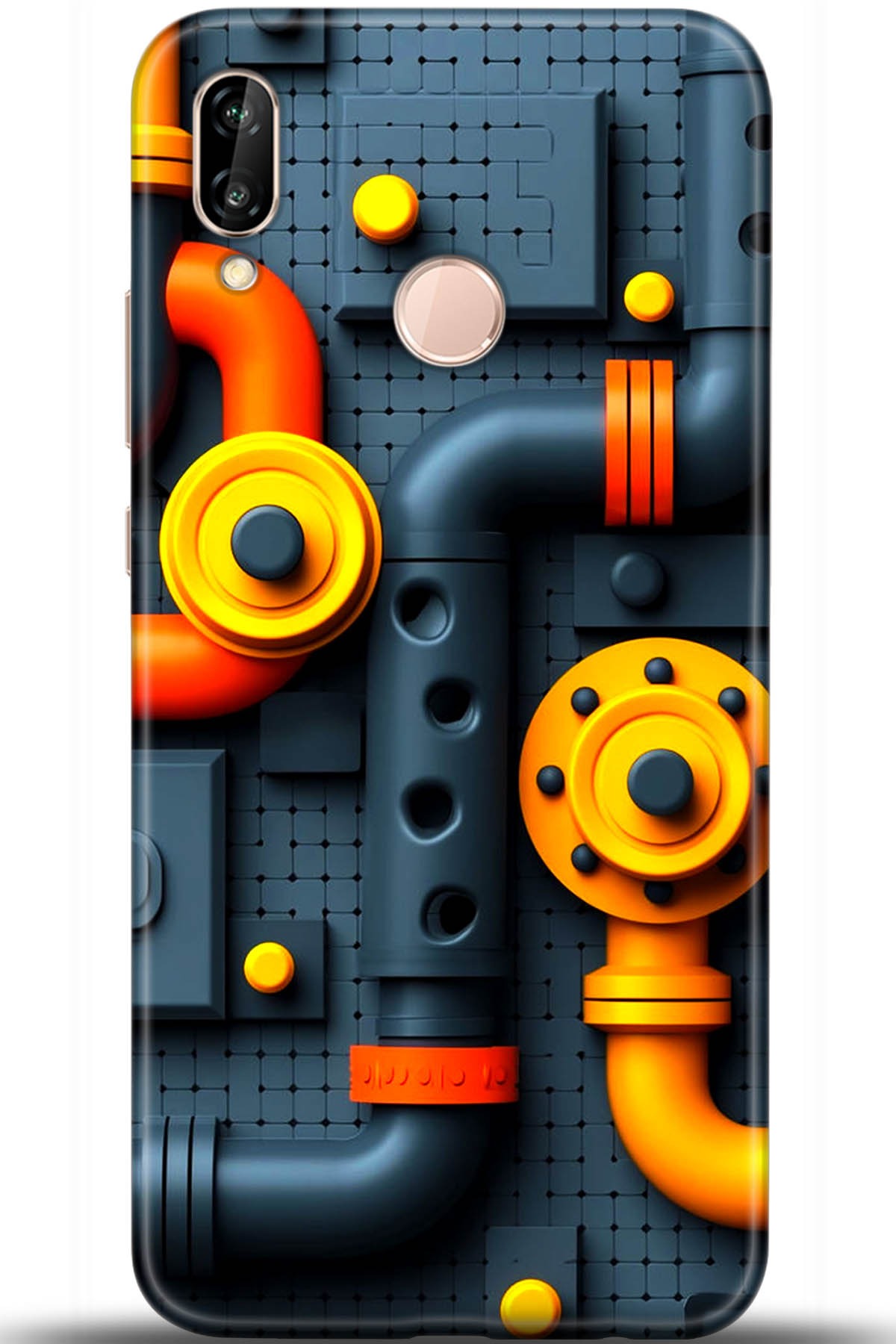 Huawei P20 Lite Uyumlu Kılıf HD Baskılı Kılıf - Followed Institution 5466