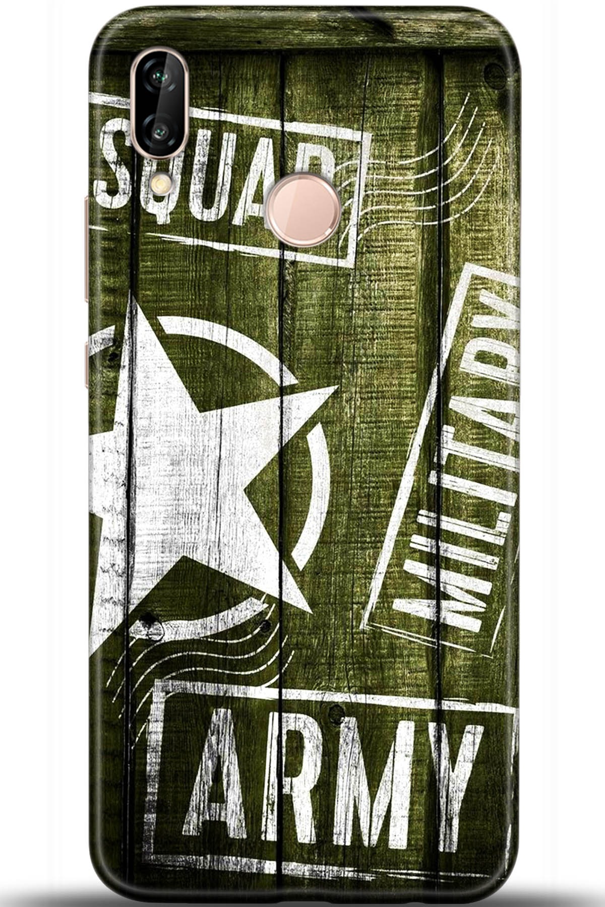 Huawei P20 Lite Uyumlu Kılıf HD Baskılı Kılıf - Followed Institution 5476