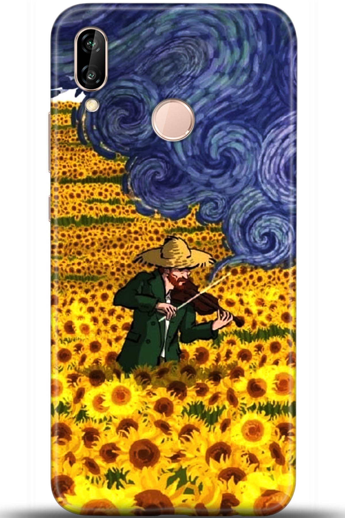 Huawei P20 Lite Uyumlu Kılıf HD Baskılı Kılıf - Followed Institution 5503