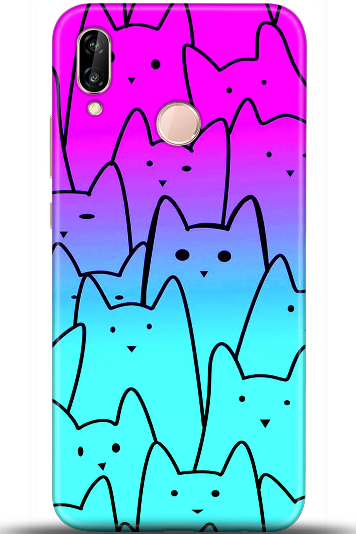 Huawei P20 Lite Uyumlu Kılıf HD Baskılı Kılıf - Followed Institution 5511