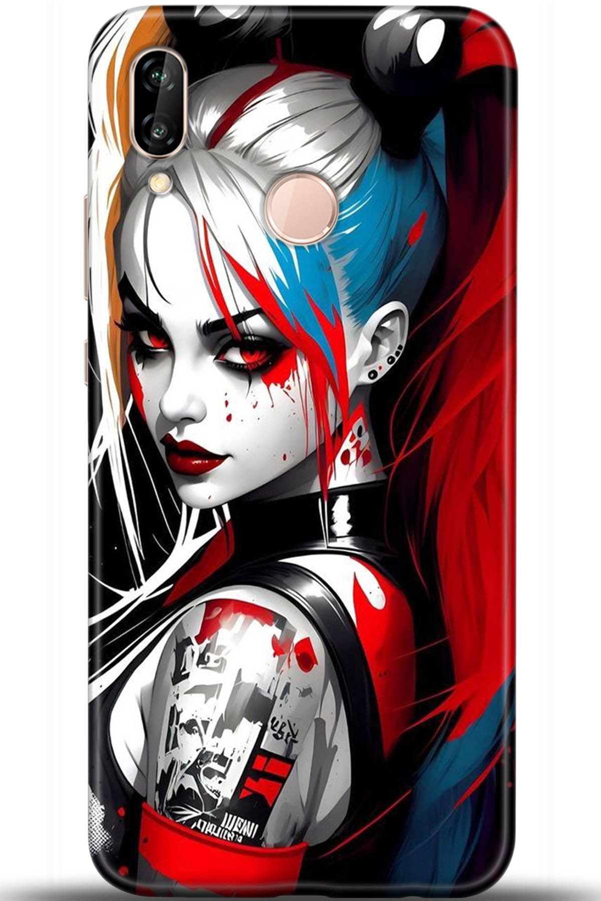 Huawei P20 Lite Uyumlu Kılıf HD Baskılı Kılıf - Followed Institution 5522