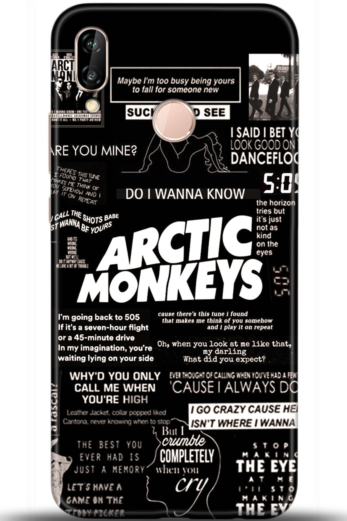 Huawei P20 Lite Uyumlu Kılıf HD Baskılı Kılıf - Followed Institution 5538