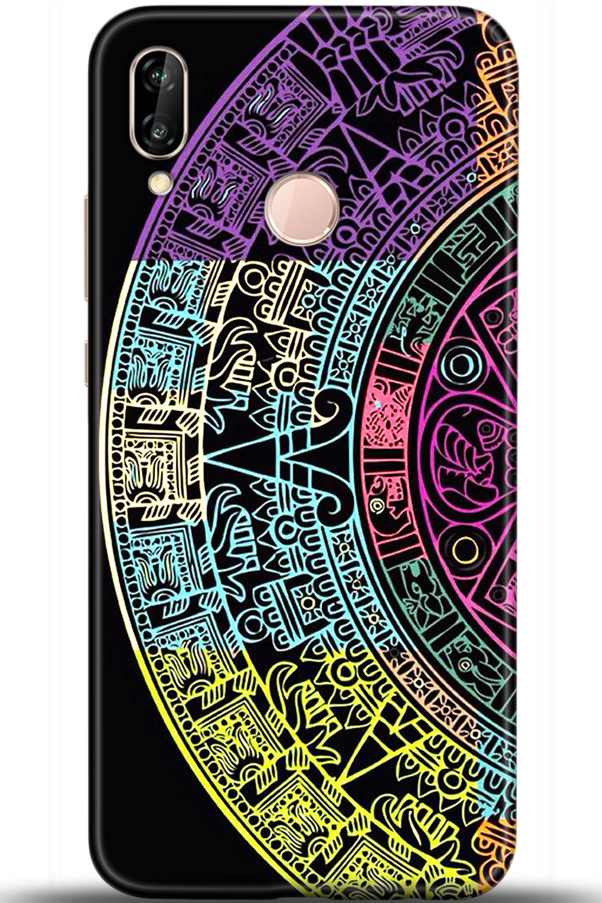 Huawei P20 Lite Uyumlu Kılıf HD Baskılı Kılıf - Followed Institution 5554