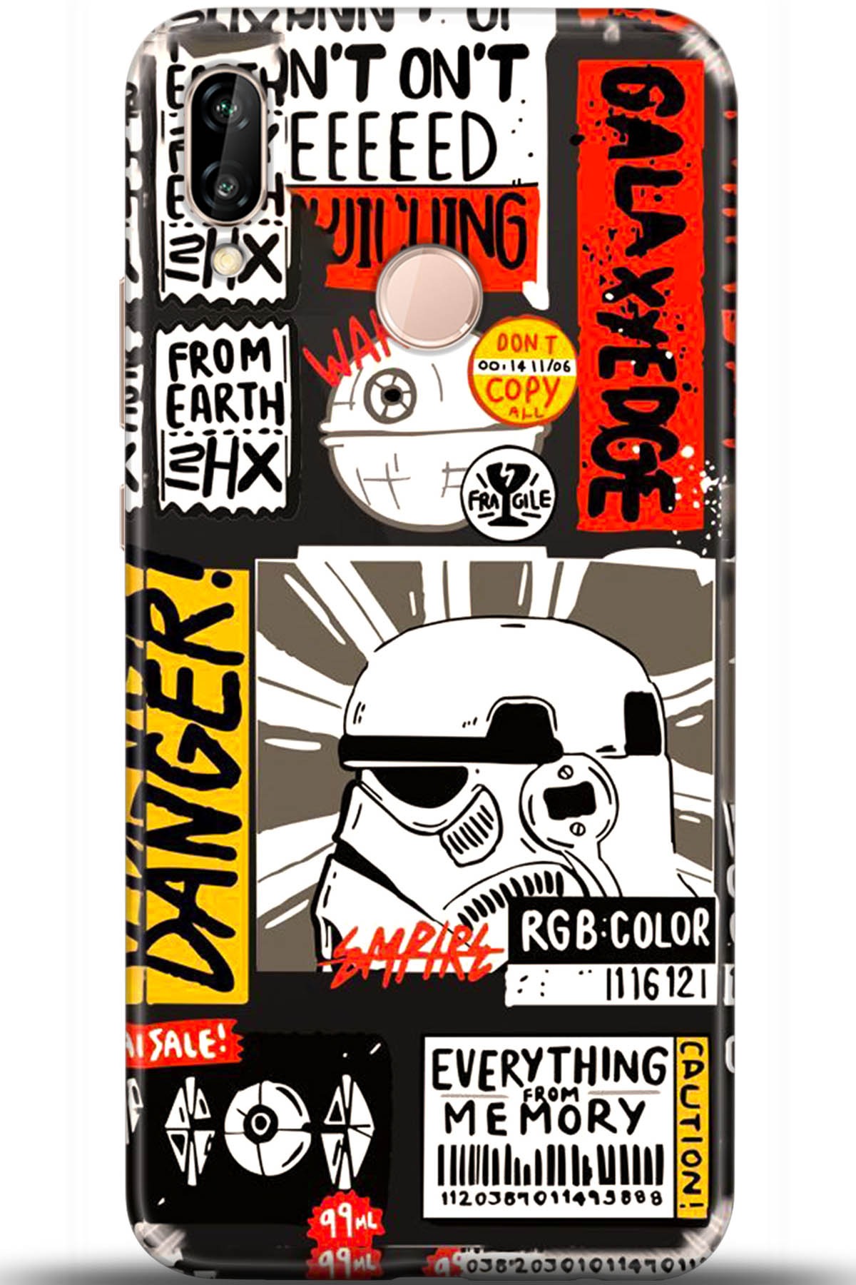 Huawei P20 Lite Uyumlu Kılıf HD Baskılı Kılıf - Followed Institution 5555