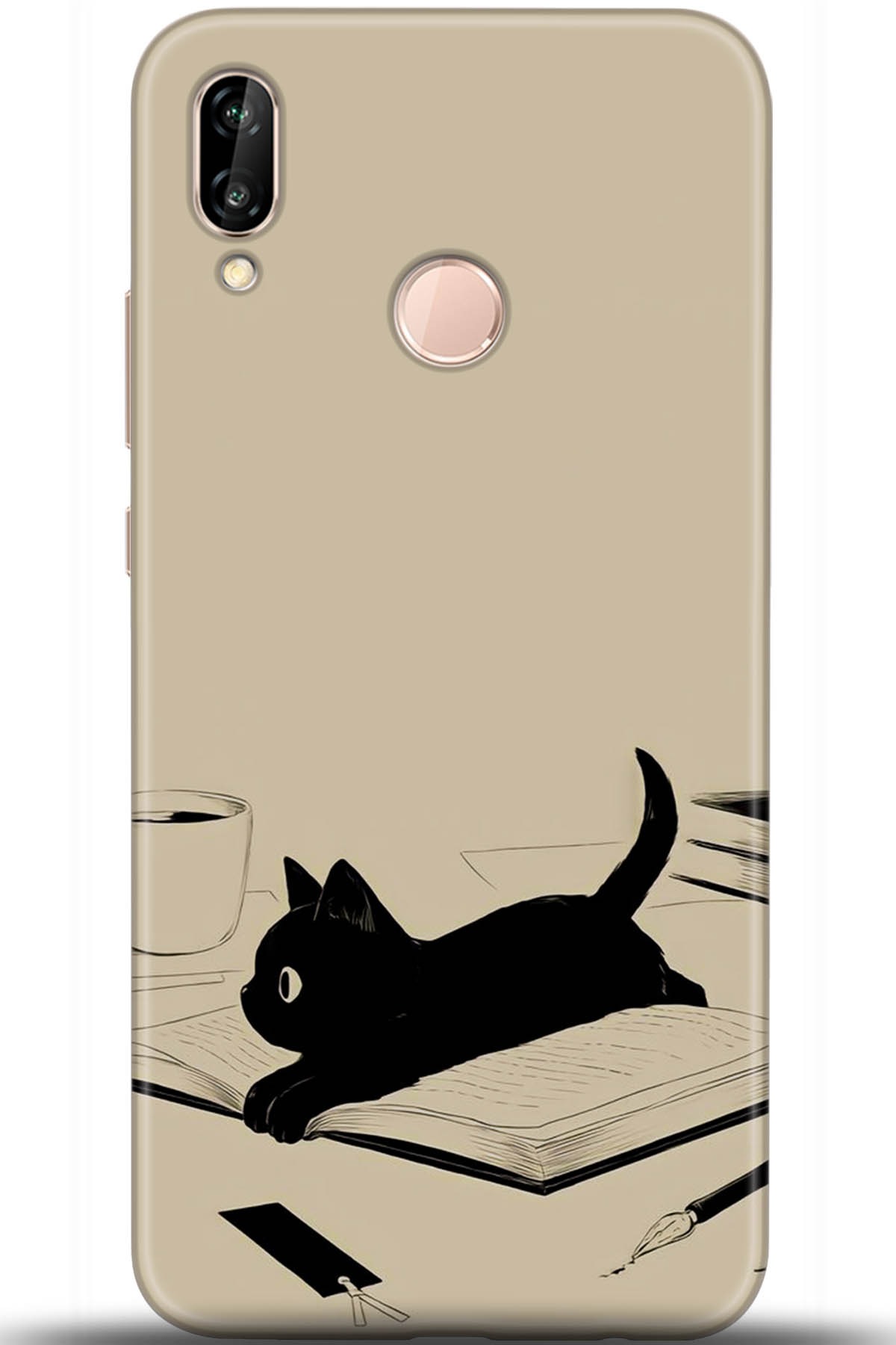 Huawei P20 Lite Uyumlu Kılıf HD Baskılı Kılıf - Followed Institution 5603