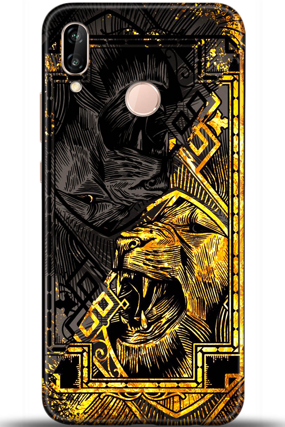 Huawei P20 Lite Uyumlu Kılıf HD Baskılı Kılıf - Followed Institution 5629