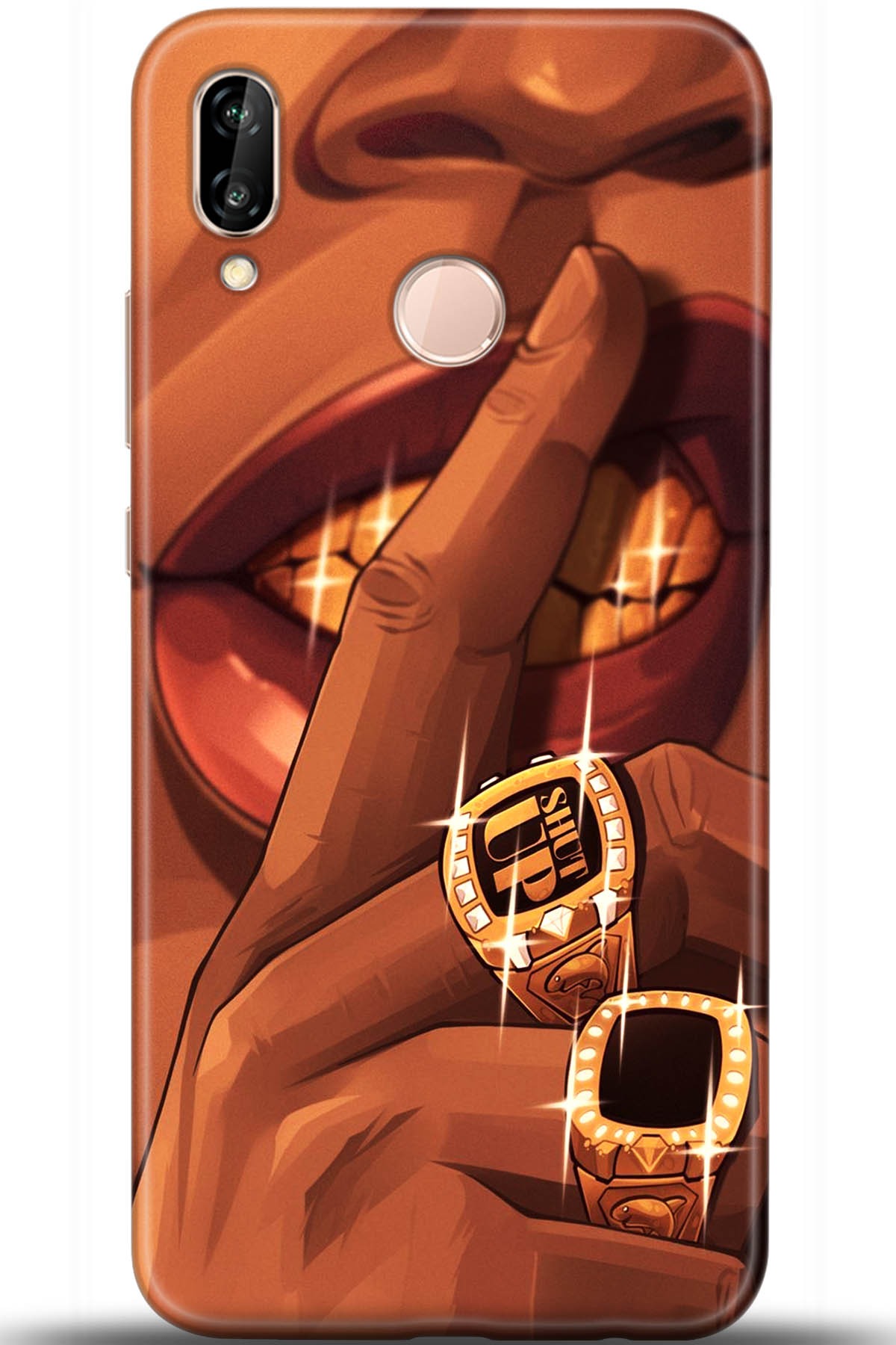 Huawei P20 Lite Uyumlu Kılıf HD Baskılı Kılıf - Followed Institution 5631