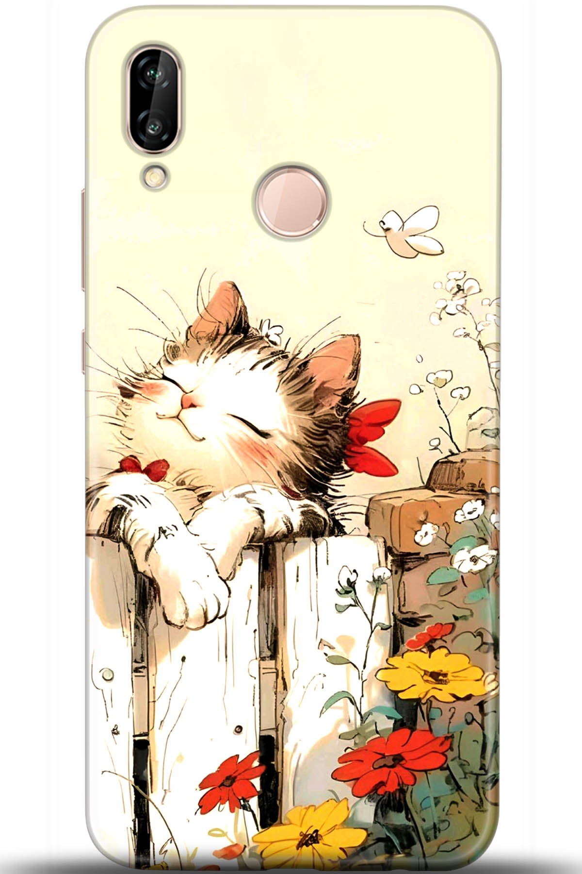 Huawei P20 Lite Uyumlu Kılıf HD Baskılı Kılıf - Followed Institution 5651