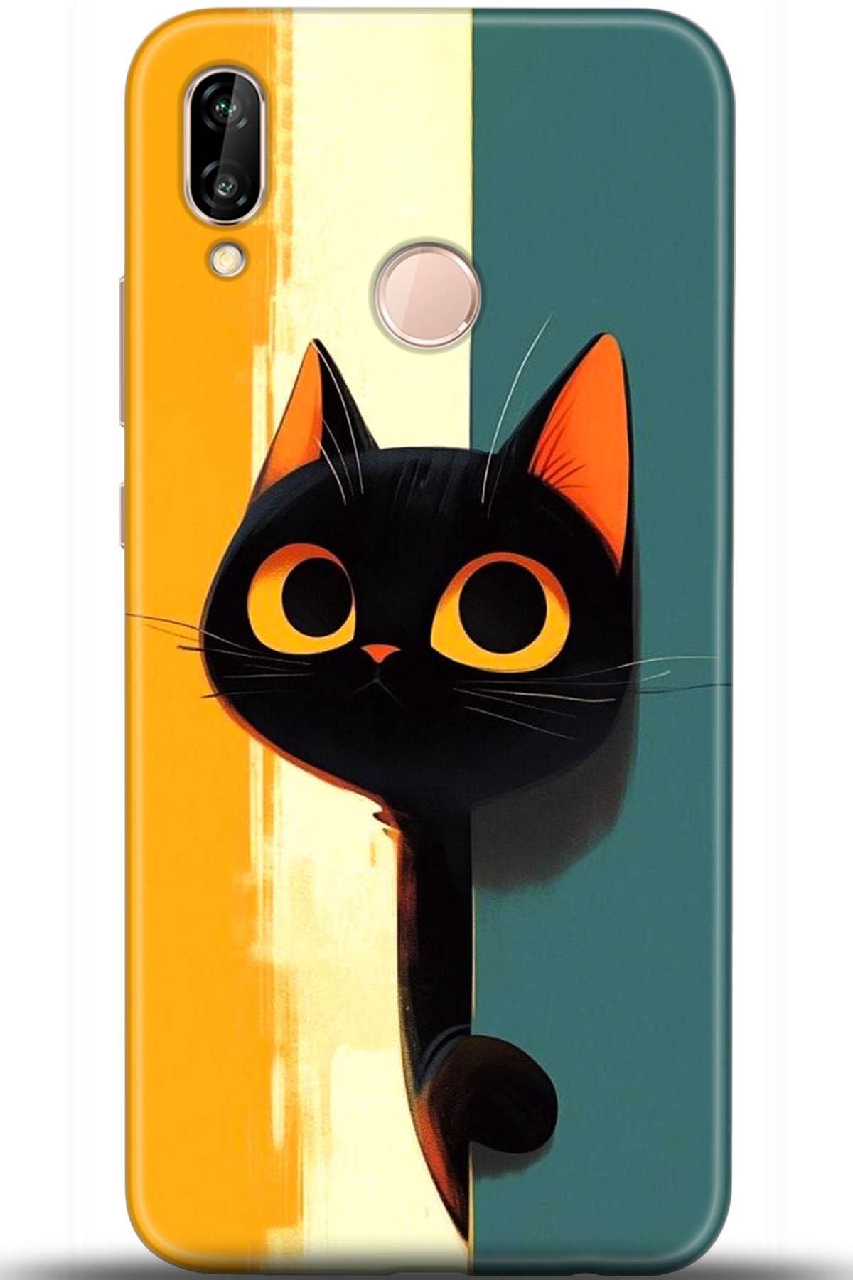 Huawei P20 Lite Uyumlu Kılıf HD Baskılı Kılıf - Followed Institution 5654