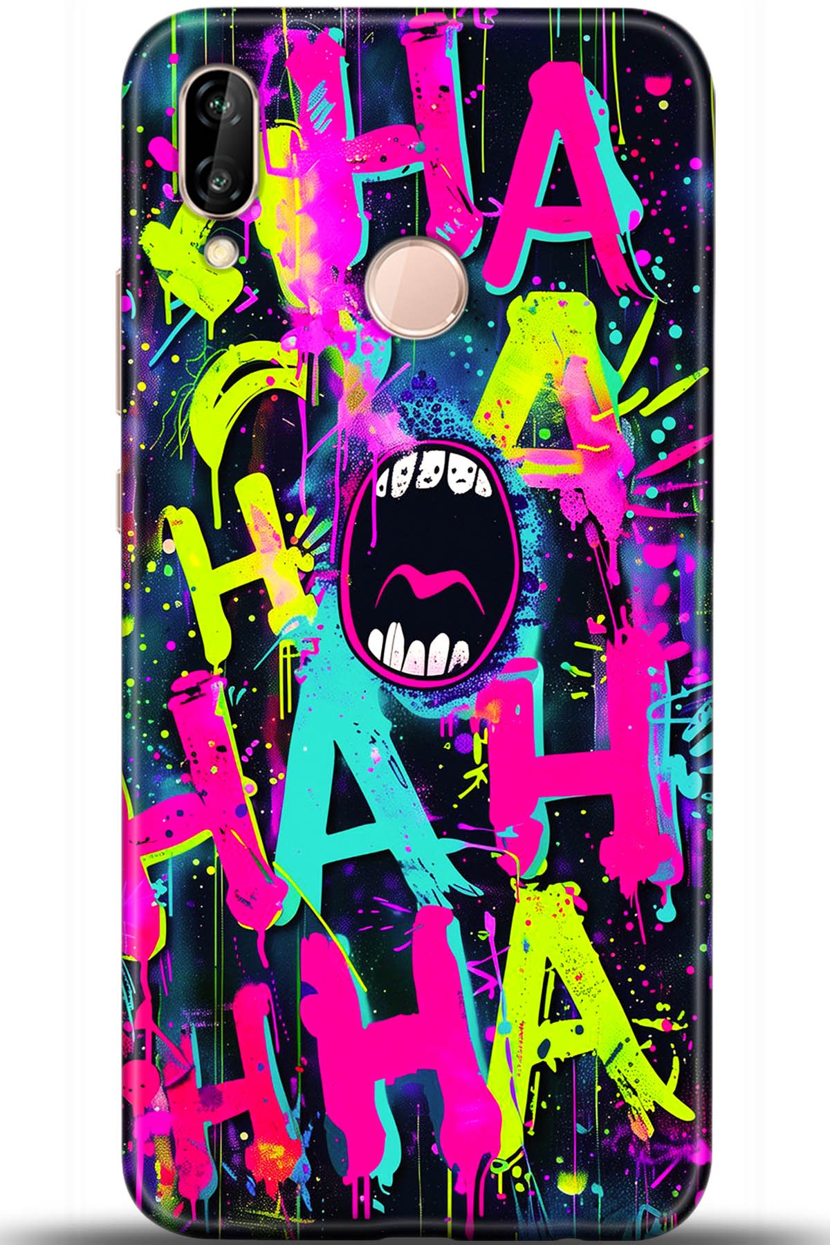 Huawei P20 Lite Uyumlu Kılıf HD Baskılı Kılıf - Followed Institution 5672