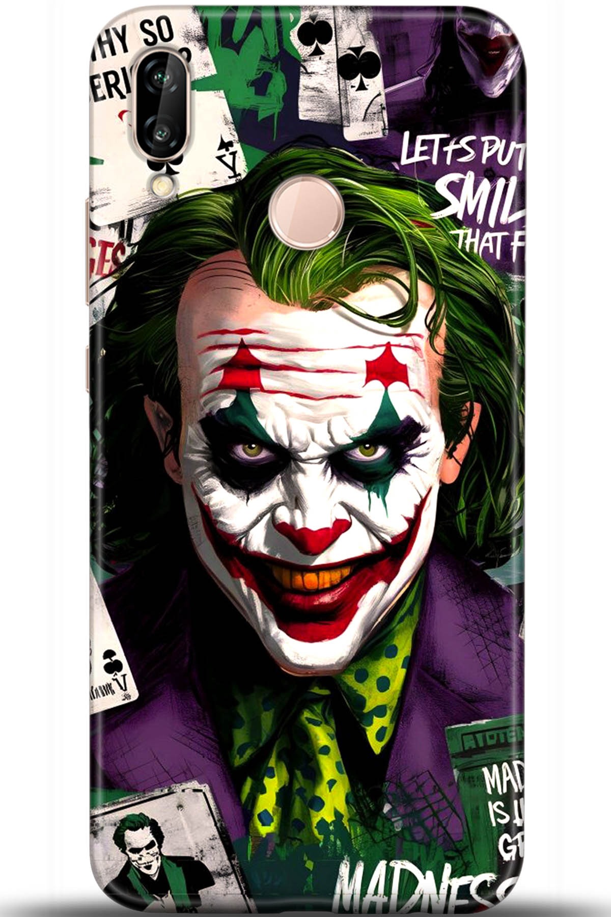 Huawei P20 Lite Uyumlu Kılıf HD Baskılı Kılıf - Followed Institution 5673