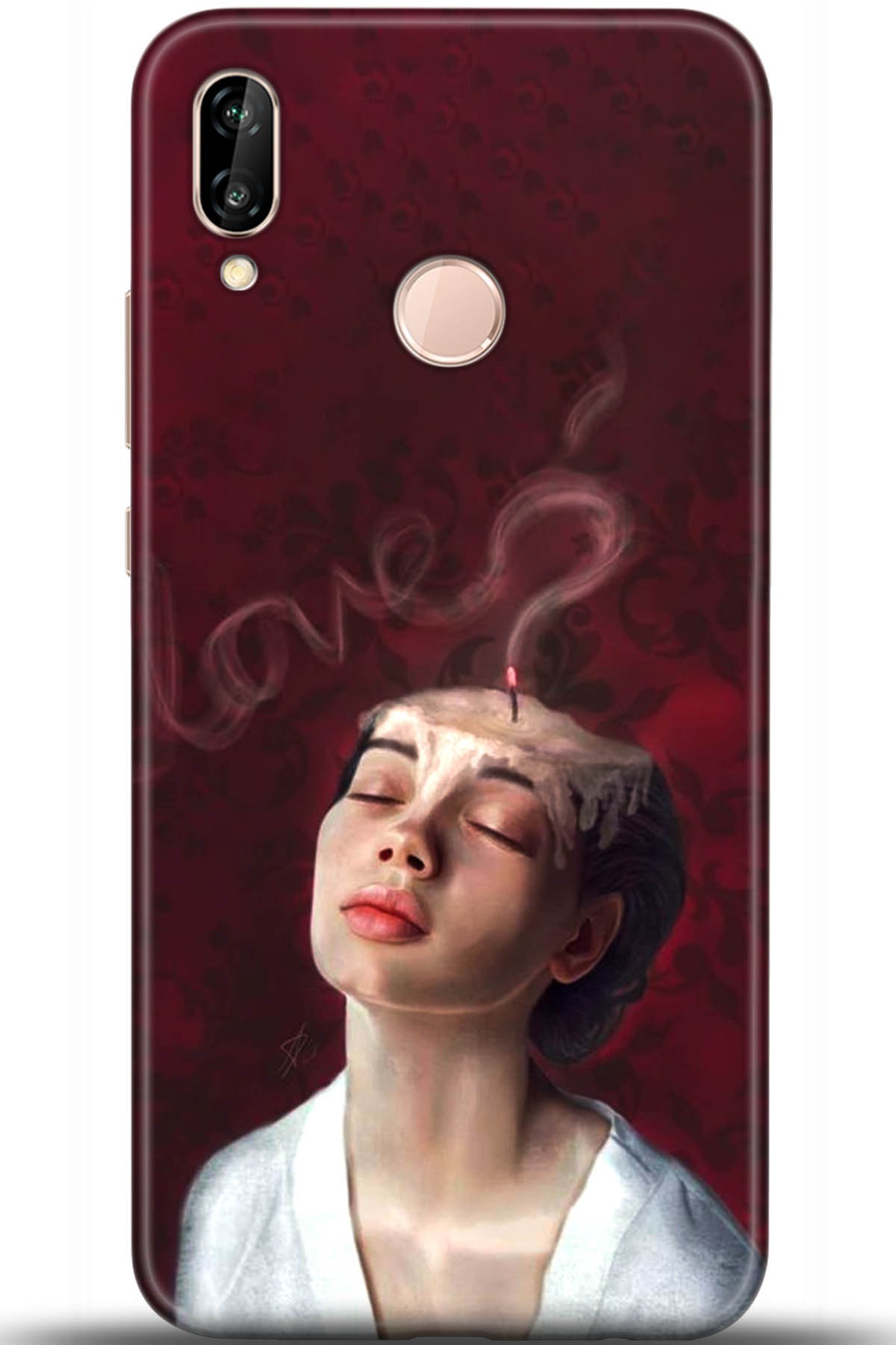 Huawei P20 Lite Uyumlu Kılıf HD Baskılı Kılıf - Followed Institution 5680