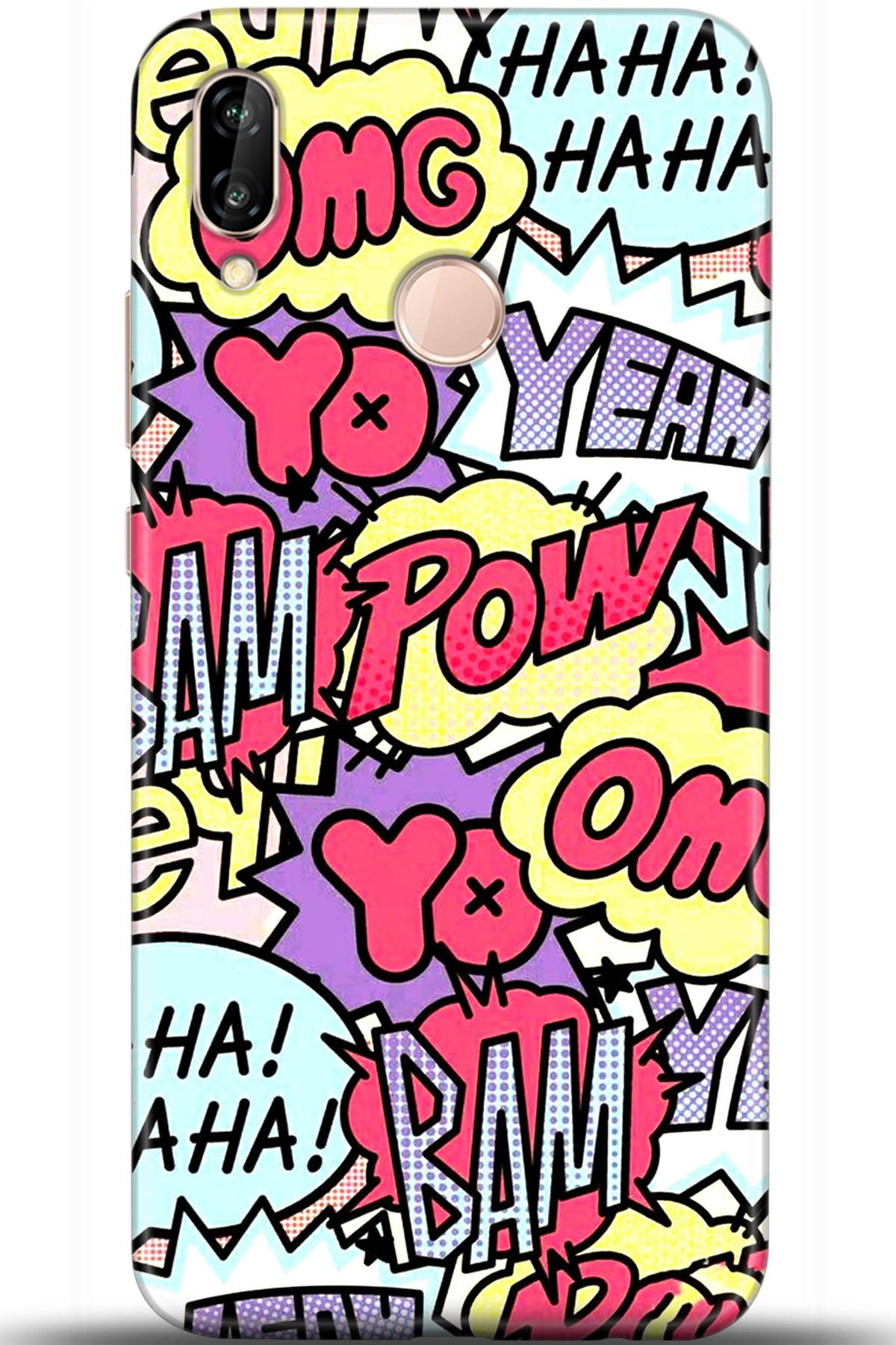 Huawei P20 Lite Uyumlu Kılıf HD Baskılı Kılıf - Followed Institution 5682