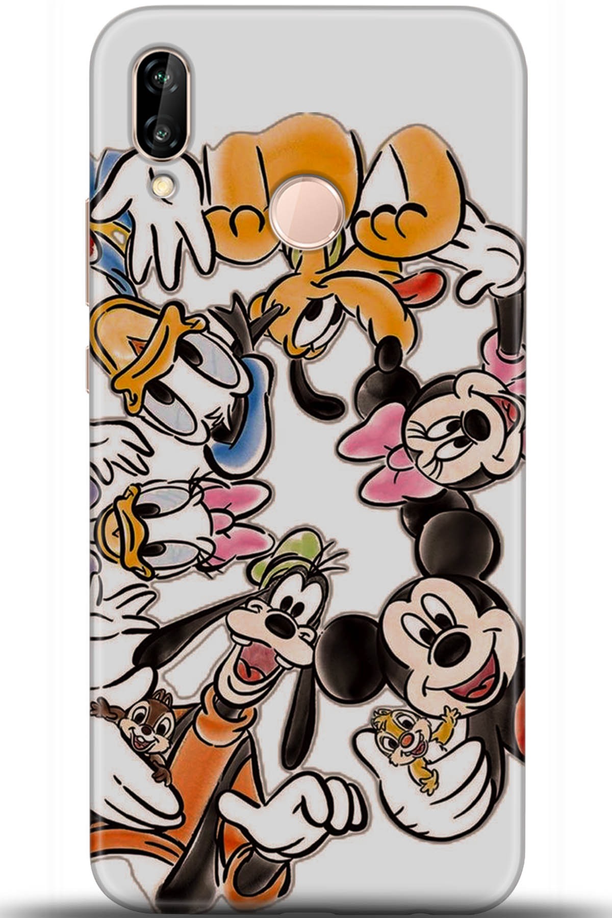 Huawei P20 Lite Uyumlu Kılıf HD Baskılı Kılıf - Followed Institution 5683