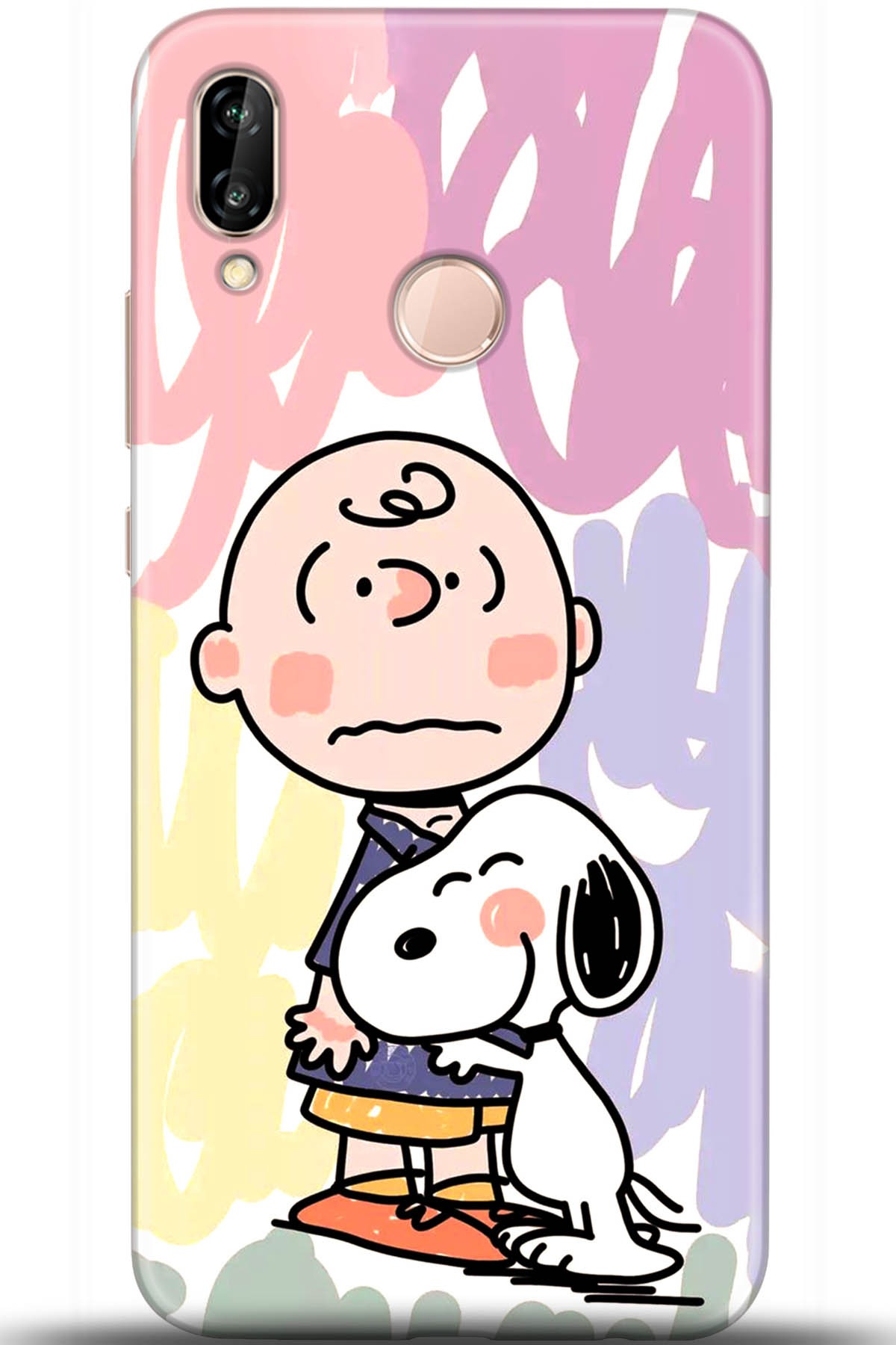 Huawei P20 Lite Uyumlu Kılıf HD Baskılı Kılıf - Followed Institution 5702