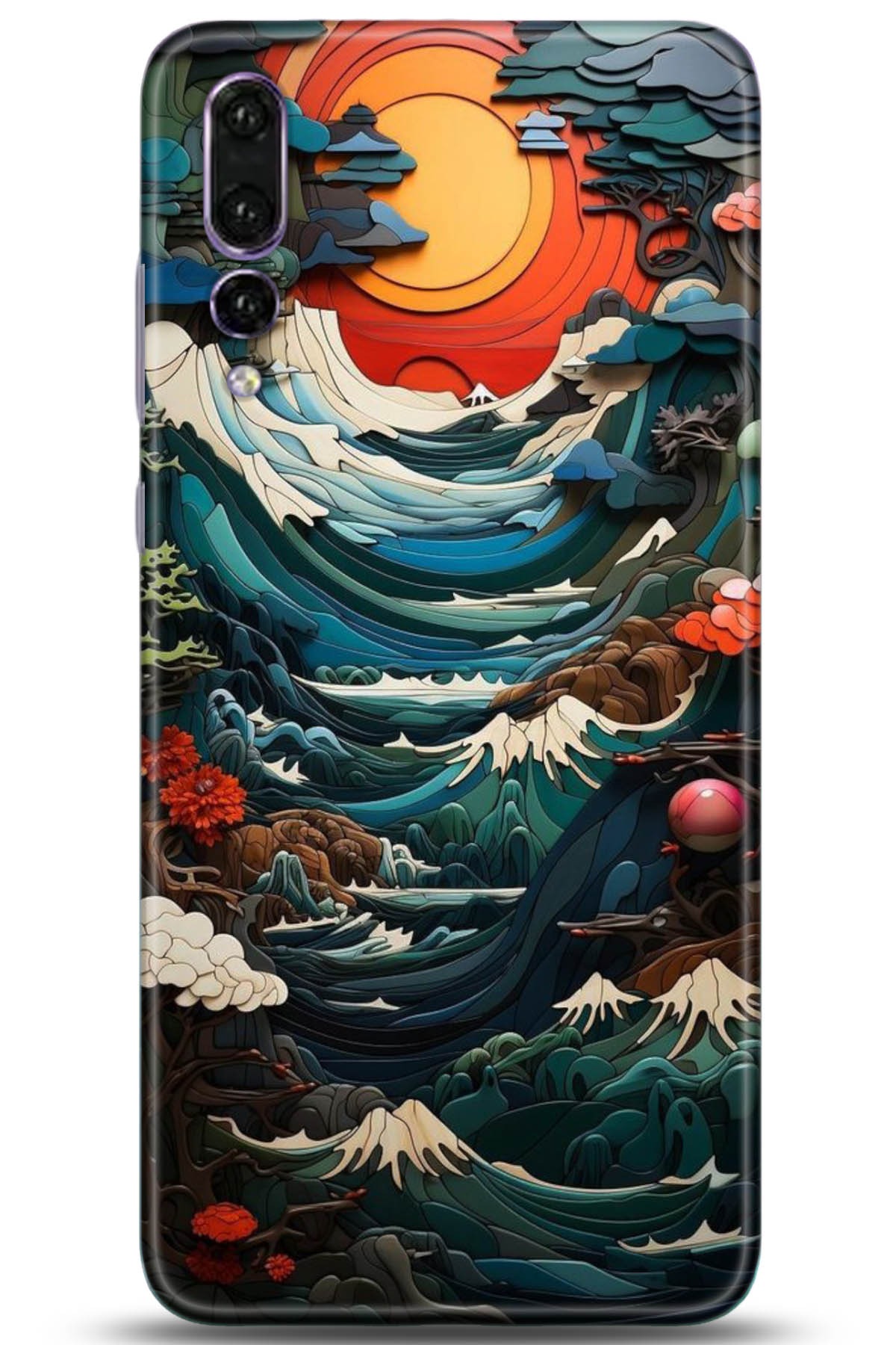 Huawei P20 Pro Uyumlu Kılıf HD Baskılı Kılıf - Followed Institution 5009