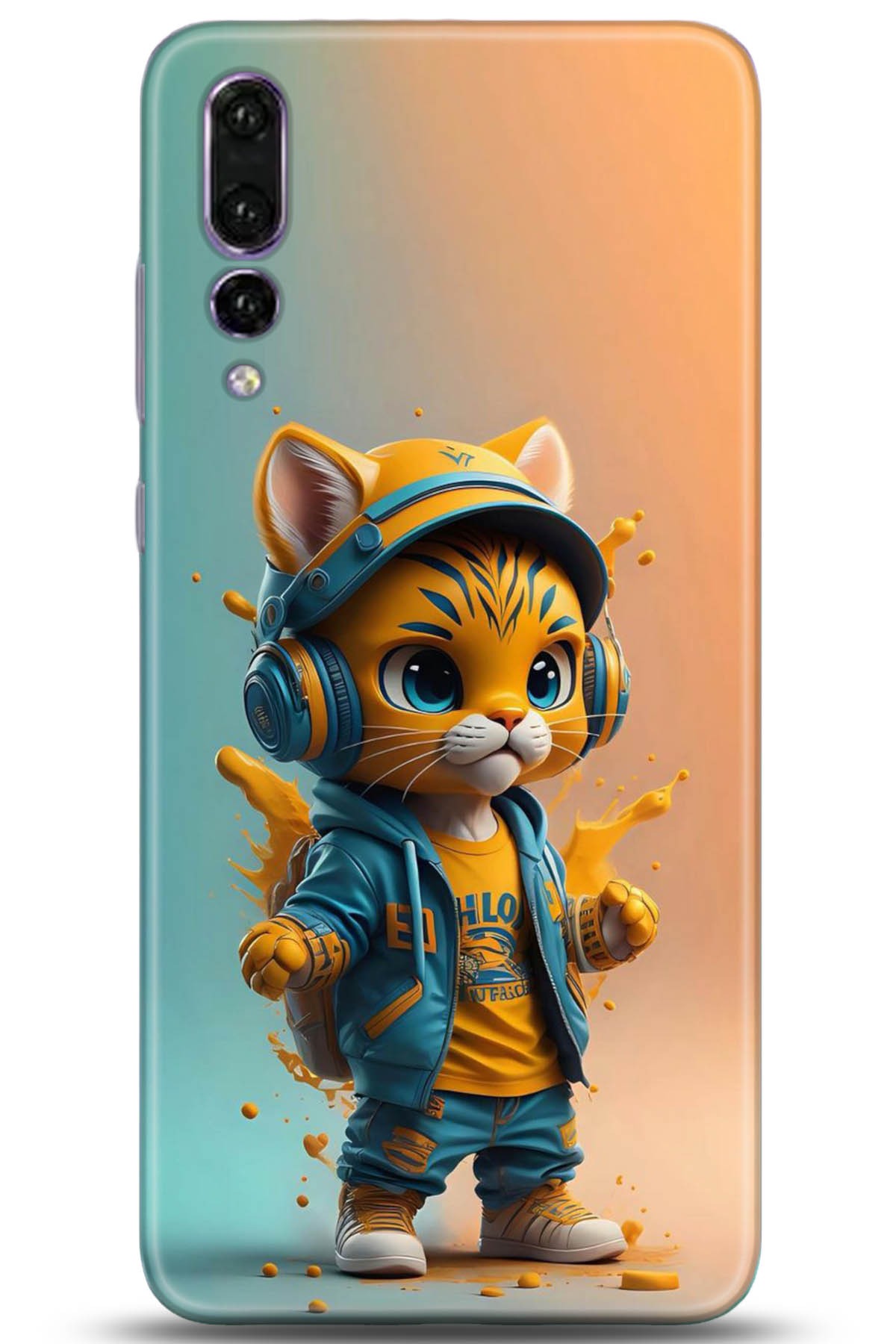 Huawei P20 Pro Uyumlu Kılıf HD Baskılı Kılıf - Followed Institution 5101