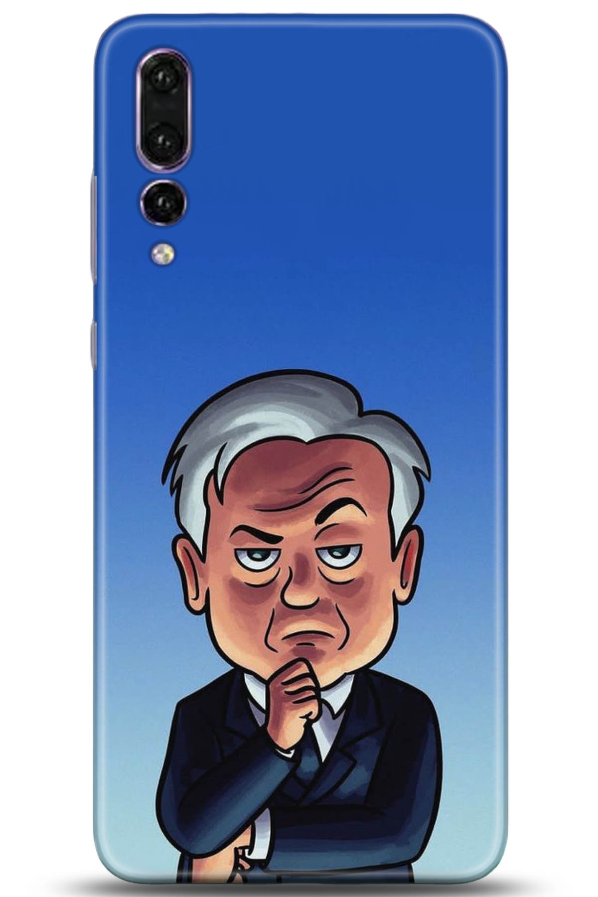 Huawei P20 Pro Uyumlu Kılıf HD Baskılı Kılıf - Followed Institution 5107