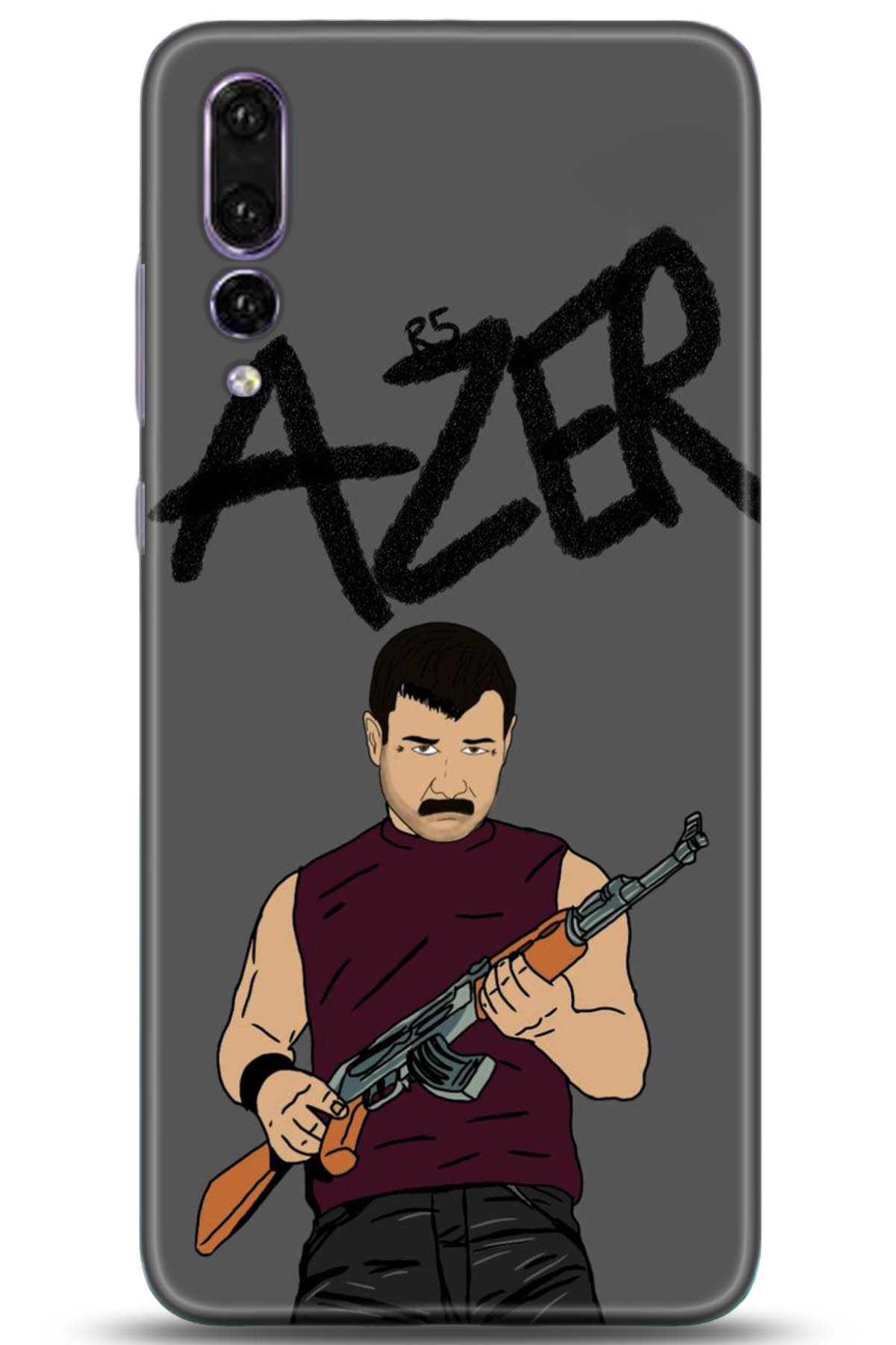 Huawei P20 Pro Uyumlu Kılıf HD Baskılı Kılıf - Followed Institution 5128