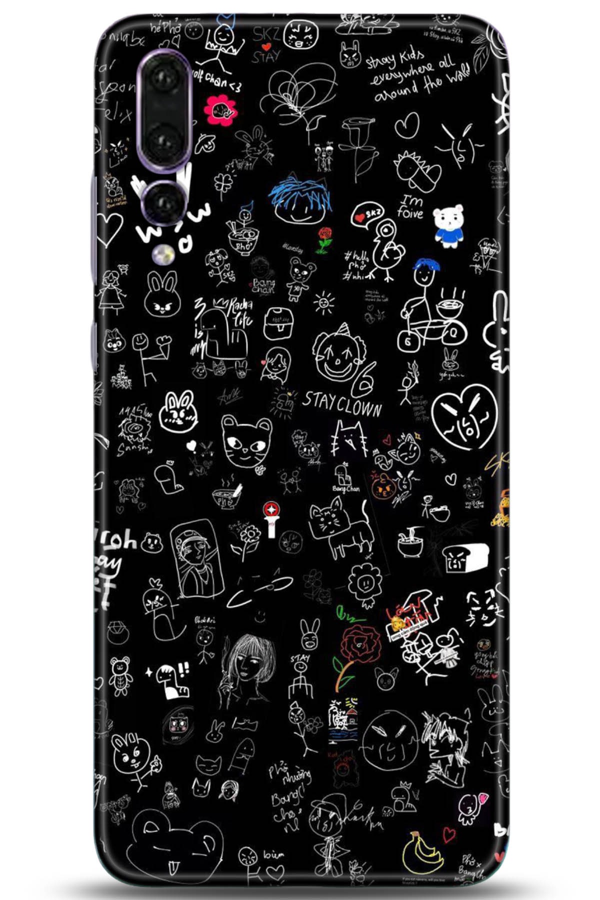 Huawei P20 Pro Uyumlu Kılıf HD Baskılı Kılıf - Followed Institution 5143