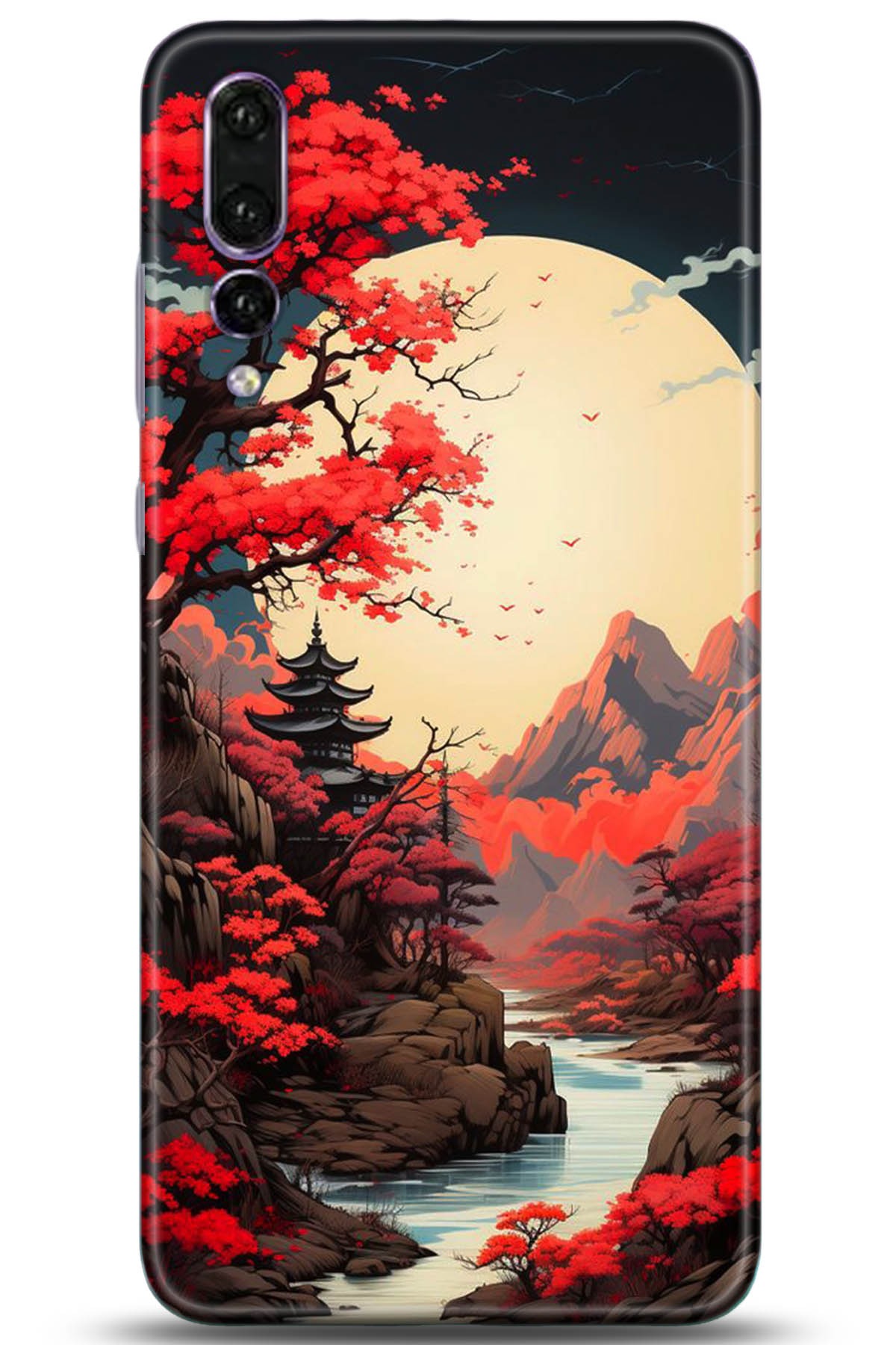 Huawei P20 Pro Uyumlu Kılıf HD Baskılı Kılıf - Followed Institution 5242