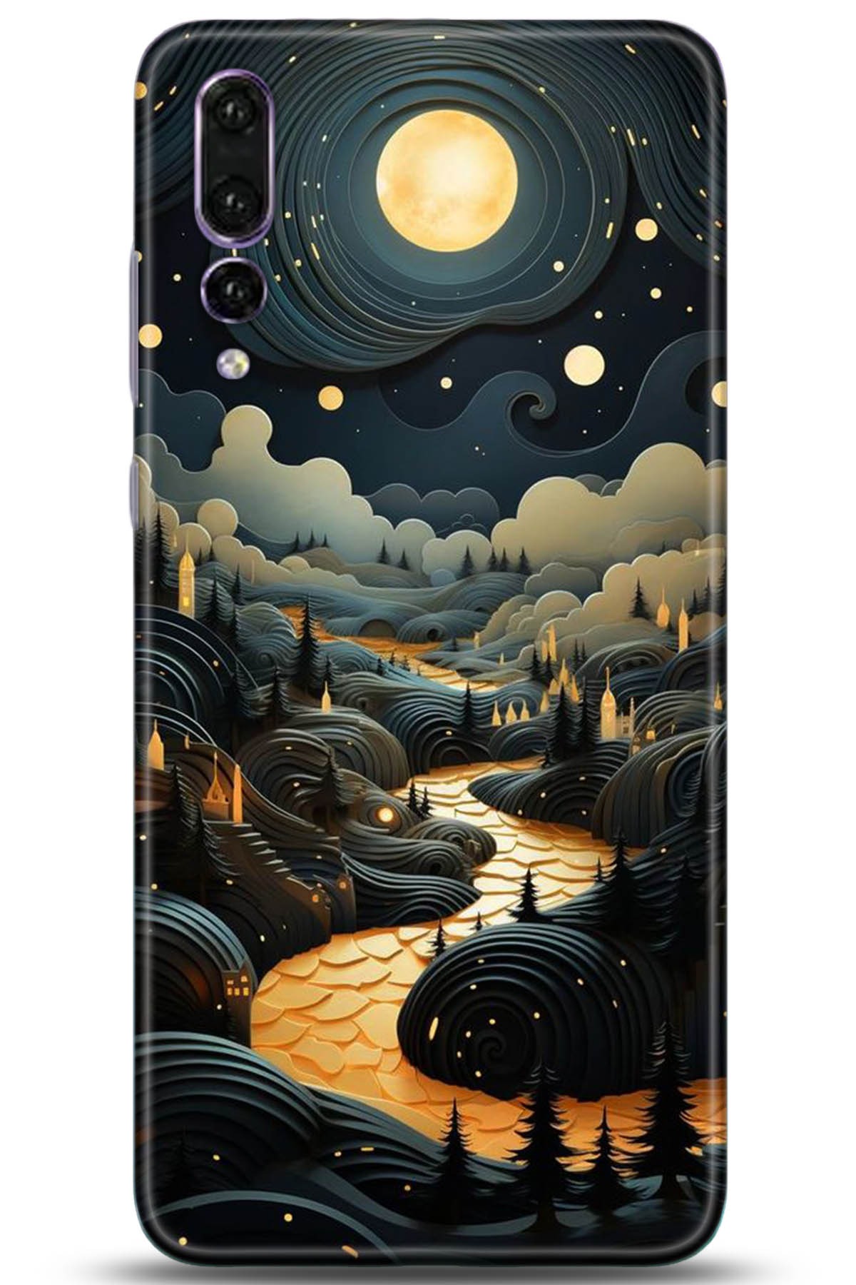 Huawei P20 Pro Uyumlu Kılıf HD Baskılı Kılıf - Followed Institution 5268