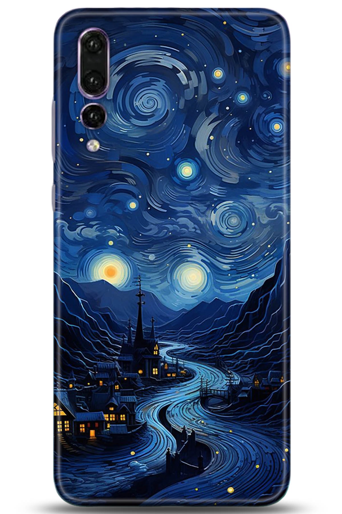 Huawei P20 Pro Uyumlu Kılıf HD Baskılı Kılıf - Followed Institution 5276