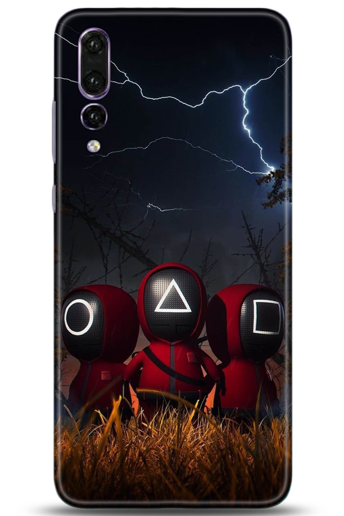 Huawei P20 Pro Uyumlu Kılıf HD Baskılı Kılıf - Followed Institution 5290