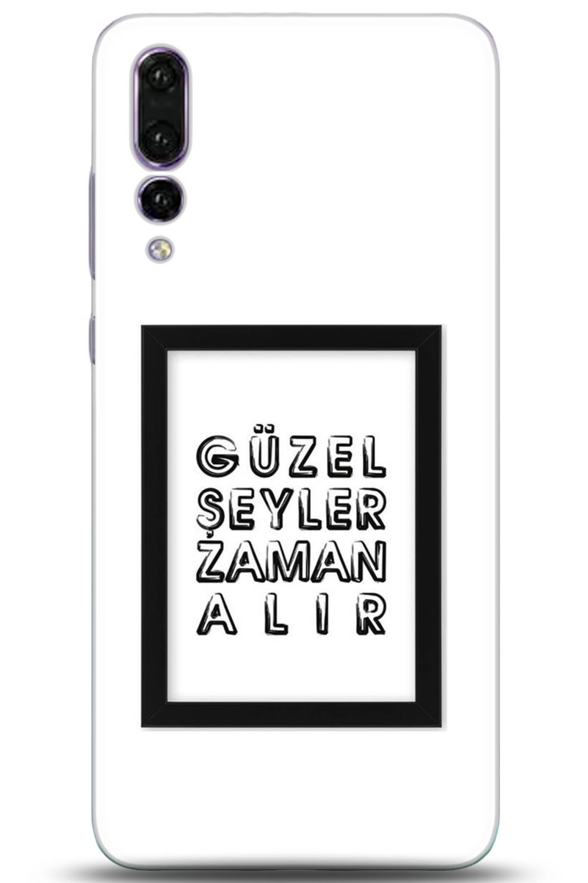 Huawei P20 Pro Uyumlu Kılıf HD Baskılı Kılıf - Followed Institution 5307