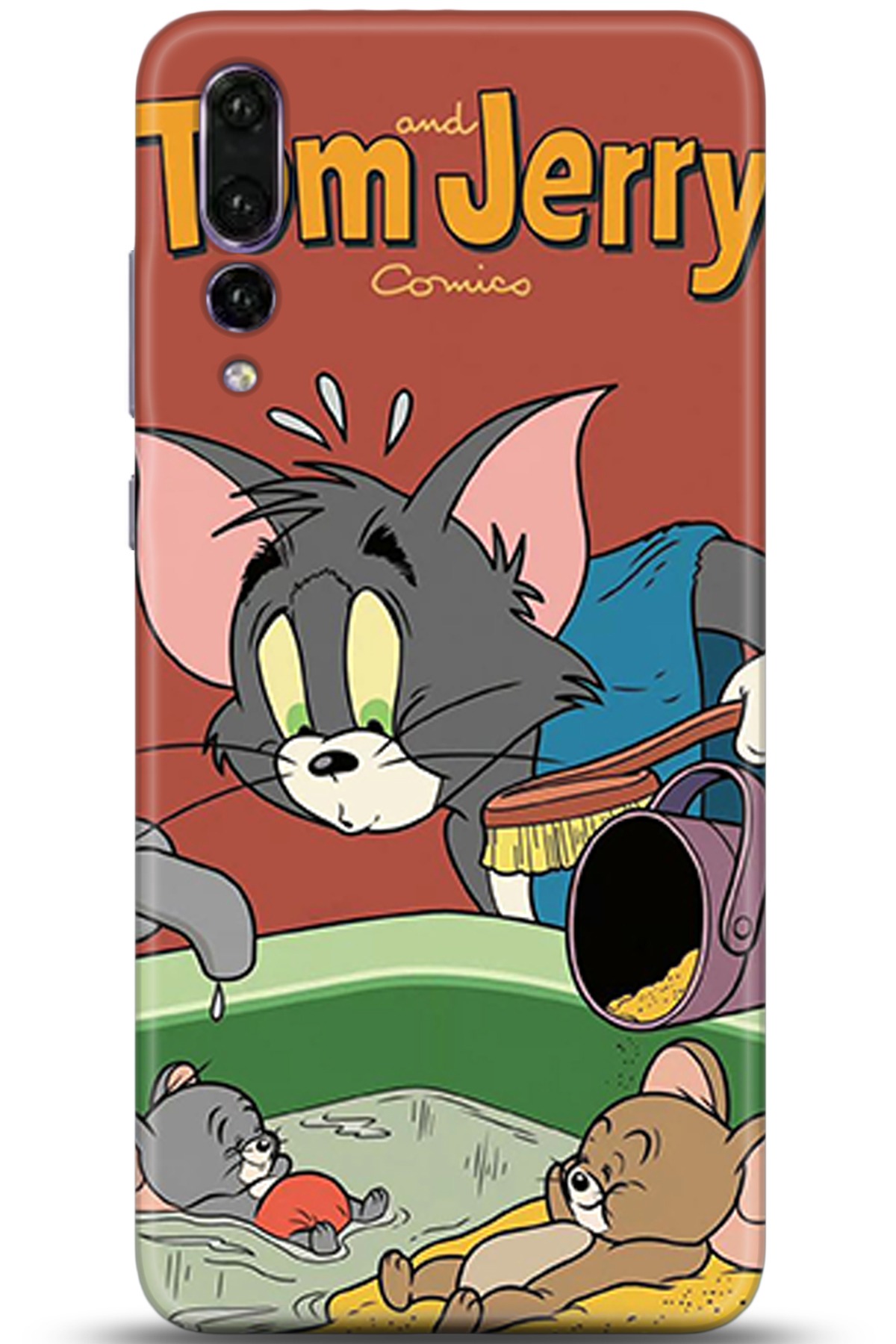 Huawei P20 Pro Uyumlu Kılıf HD Baskılı Kılıf - Followed Institution 5337