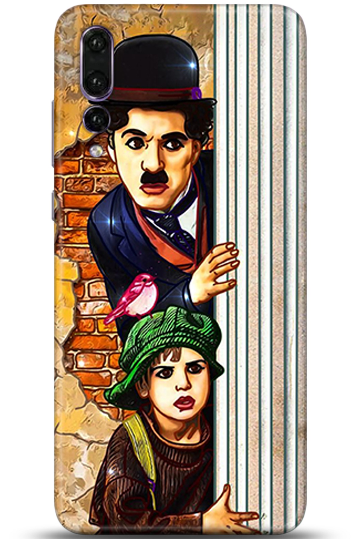 Huawei P20 Pro Uyumlu Kılıf HD Baskılı Kılıf - Followed Institution 5348