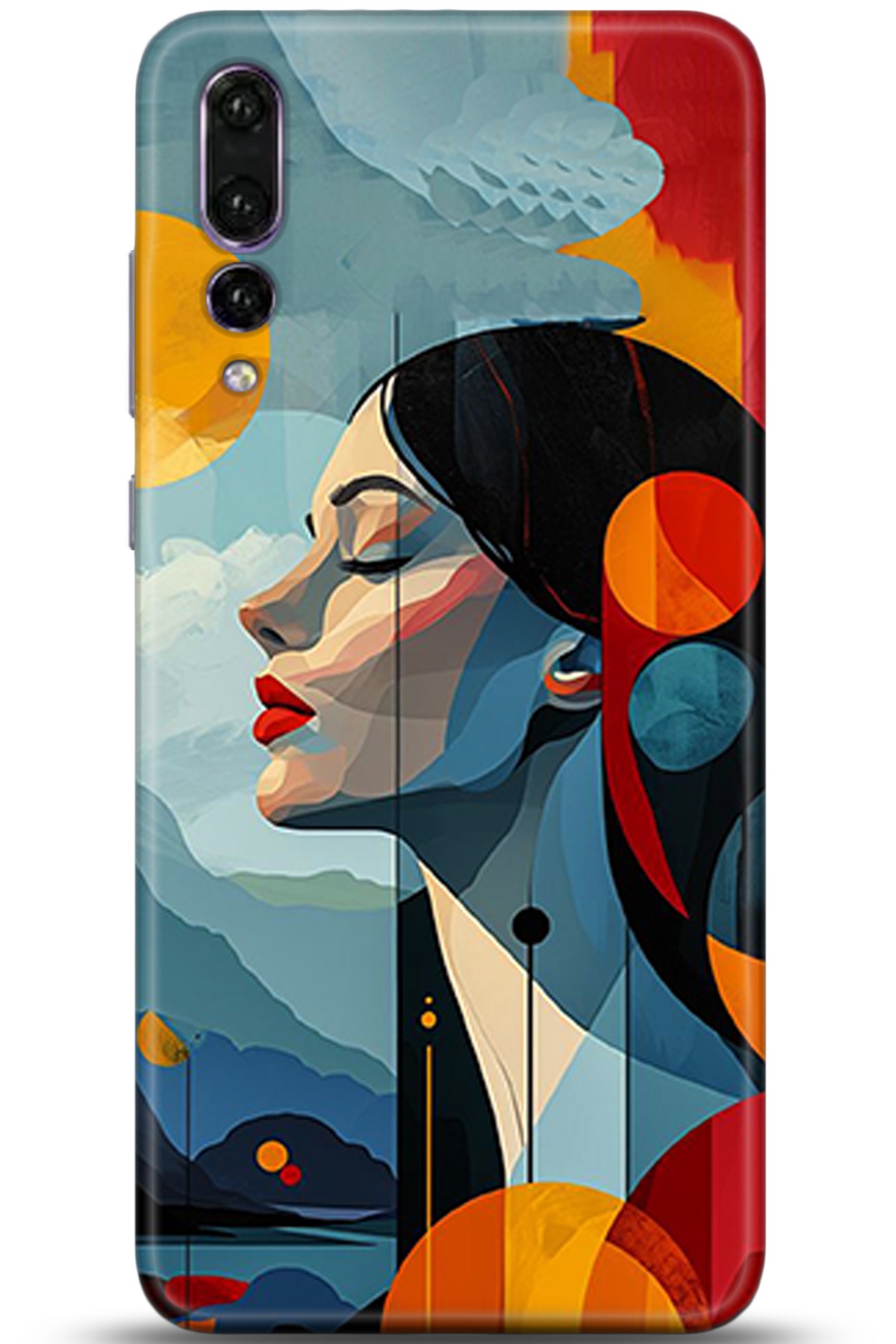 Huawei P20 Pro Uyumlu Kılıf HD Baskılı Kılıf - Followed Institution 5367