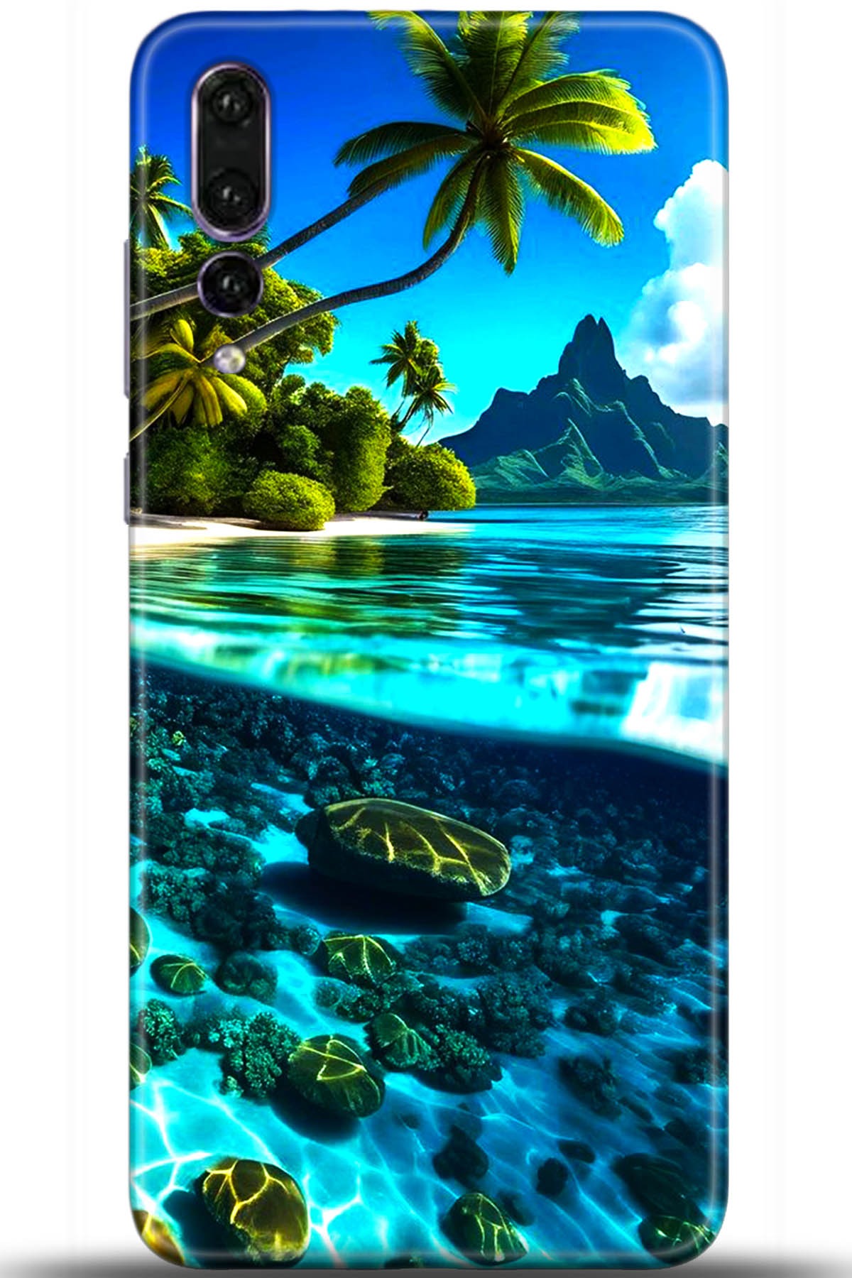 Huawei P20 Pro Uyumlu Kılıf HD Baskılı Kılıf - Followed Institution 5491