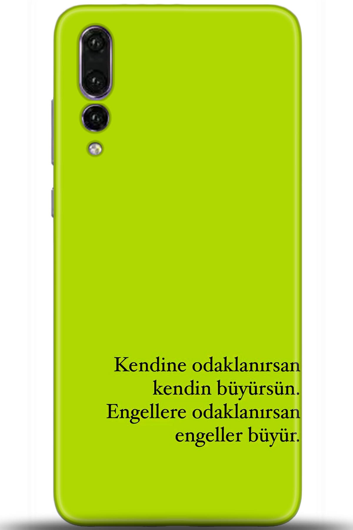 Huawei P20 Pro Uyumlu Kılıf HD Baskılı Kılıf - Followed Institution 5593