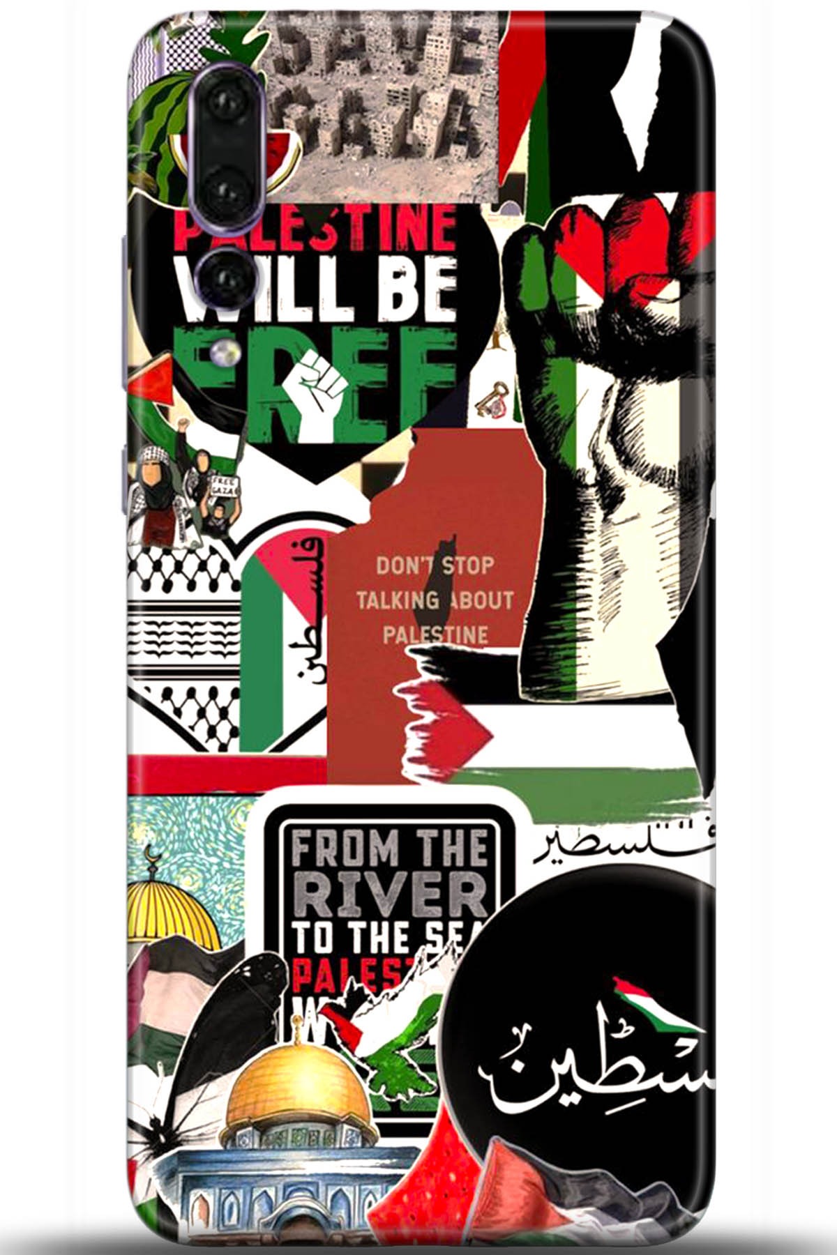 Huawei P20 Pro Uyumlu Kılıf HD Baskılı Kılıf - Followed Institution 5617