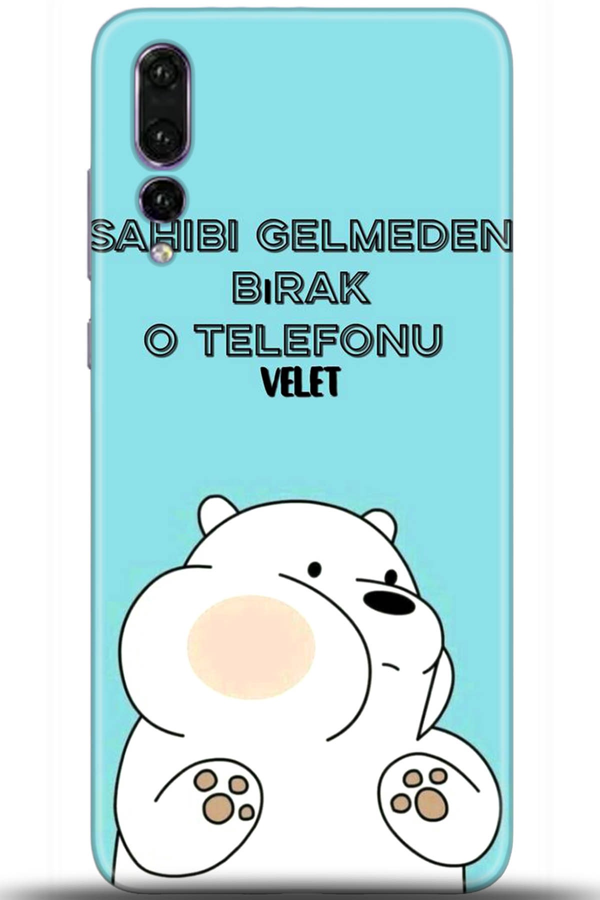 Huawei P20 Pro Uyumlu Kılıf HD Baskılı Kılıf - Followed Institution 5687