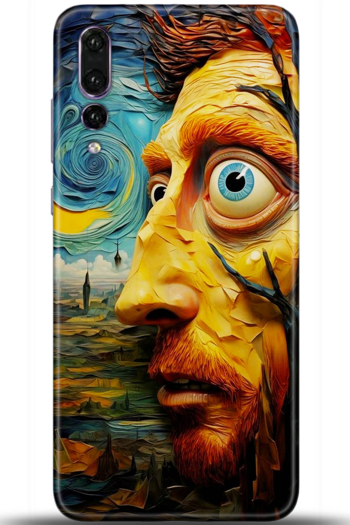 Huawei P20 Pro Uyumlu Kılıf HD Baskılı Kılıf - Followed Institution 5714