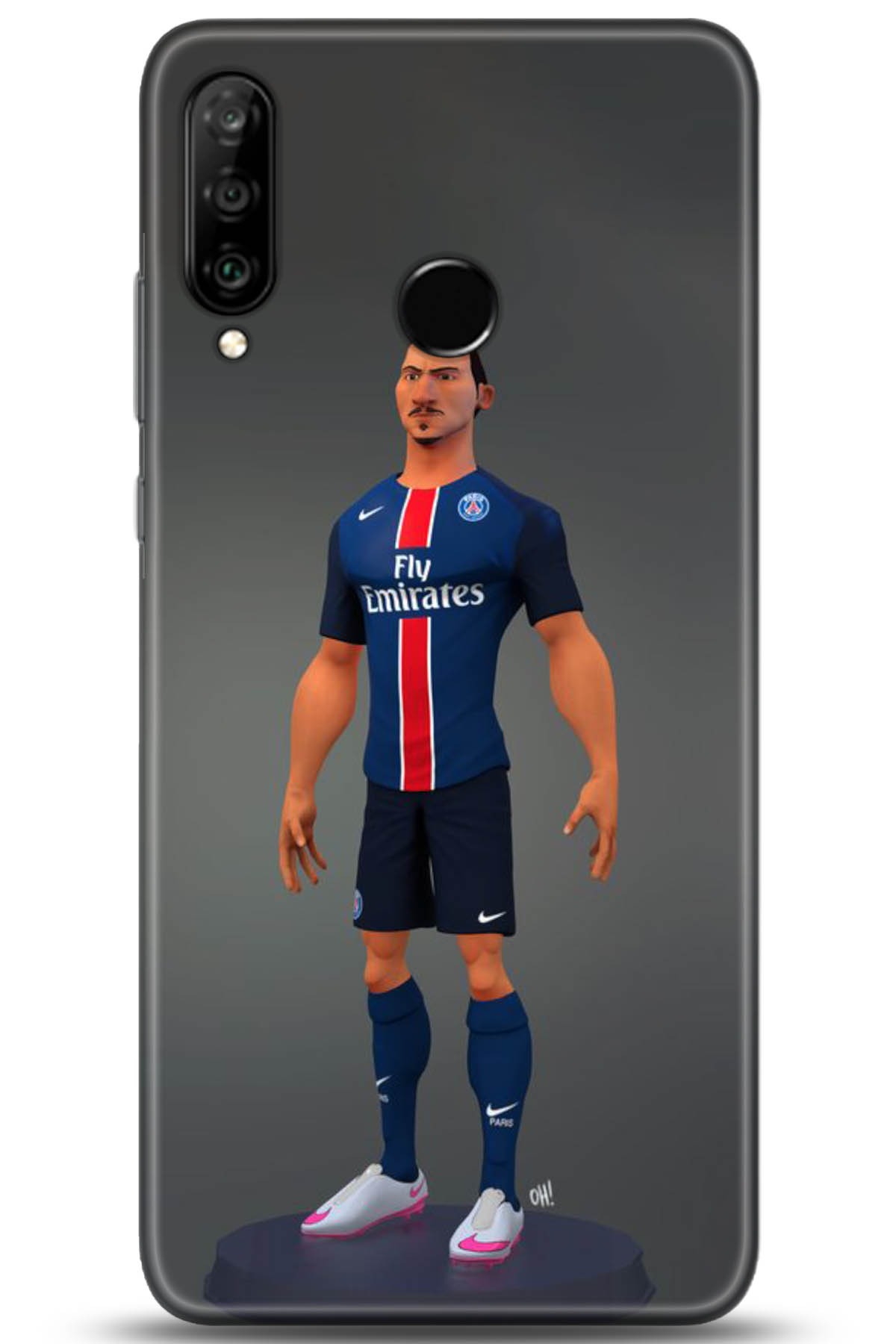 Huawei P30 Lite Uyumlu Kılıf HD Baskılı Kılıf - Followed Institution 5016