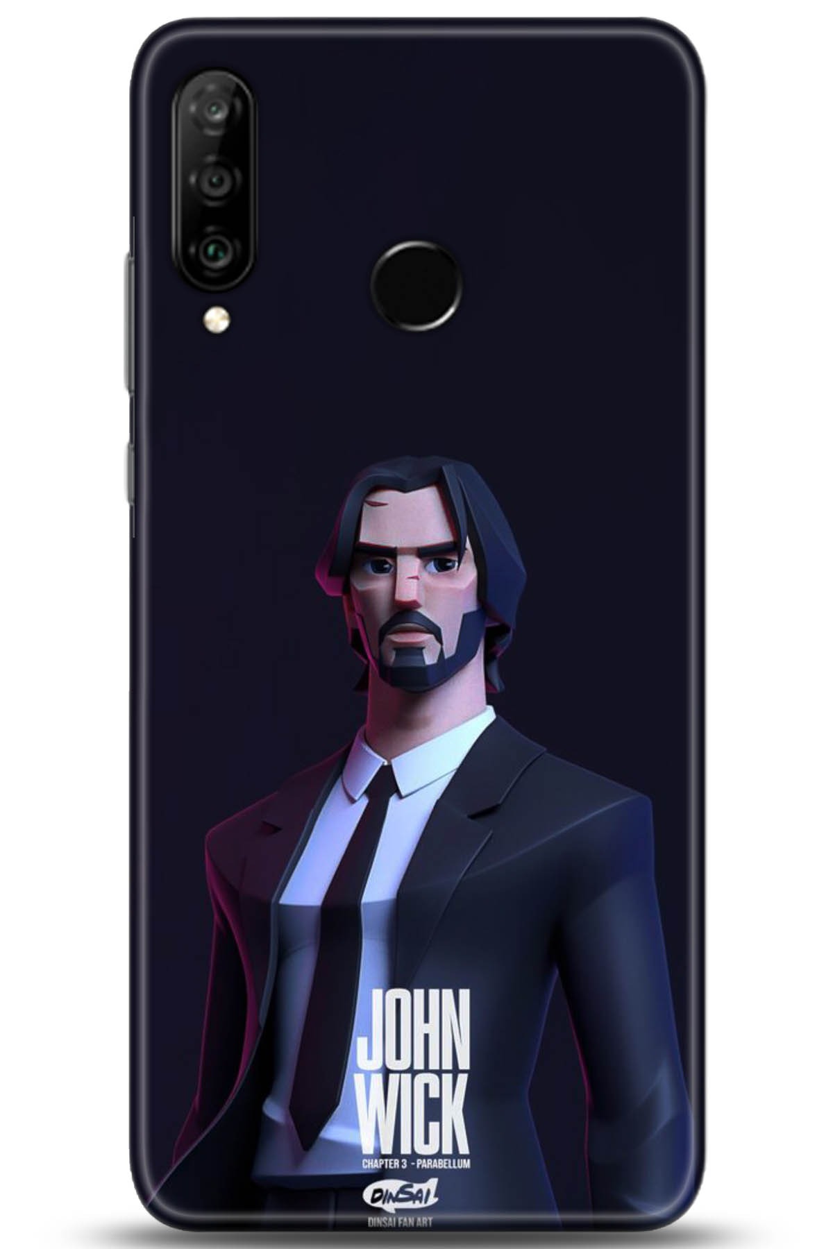 Huawei P30 Lite Uyumlu Kılıf HD Baskılı Kılıf - Followed Institution 5018