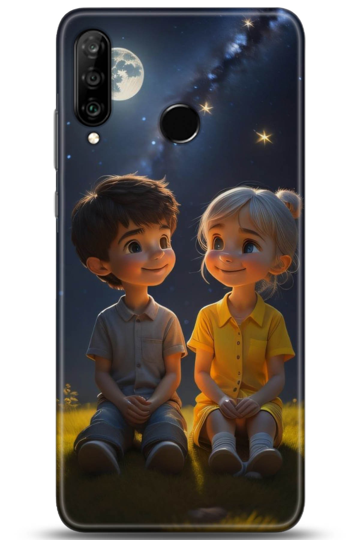 Huawei P30 Lite Uyumlu Kılıf HD Baskılı Kılıf - Followed Institution 5045