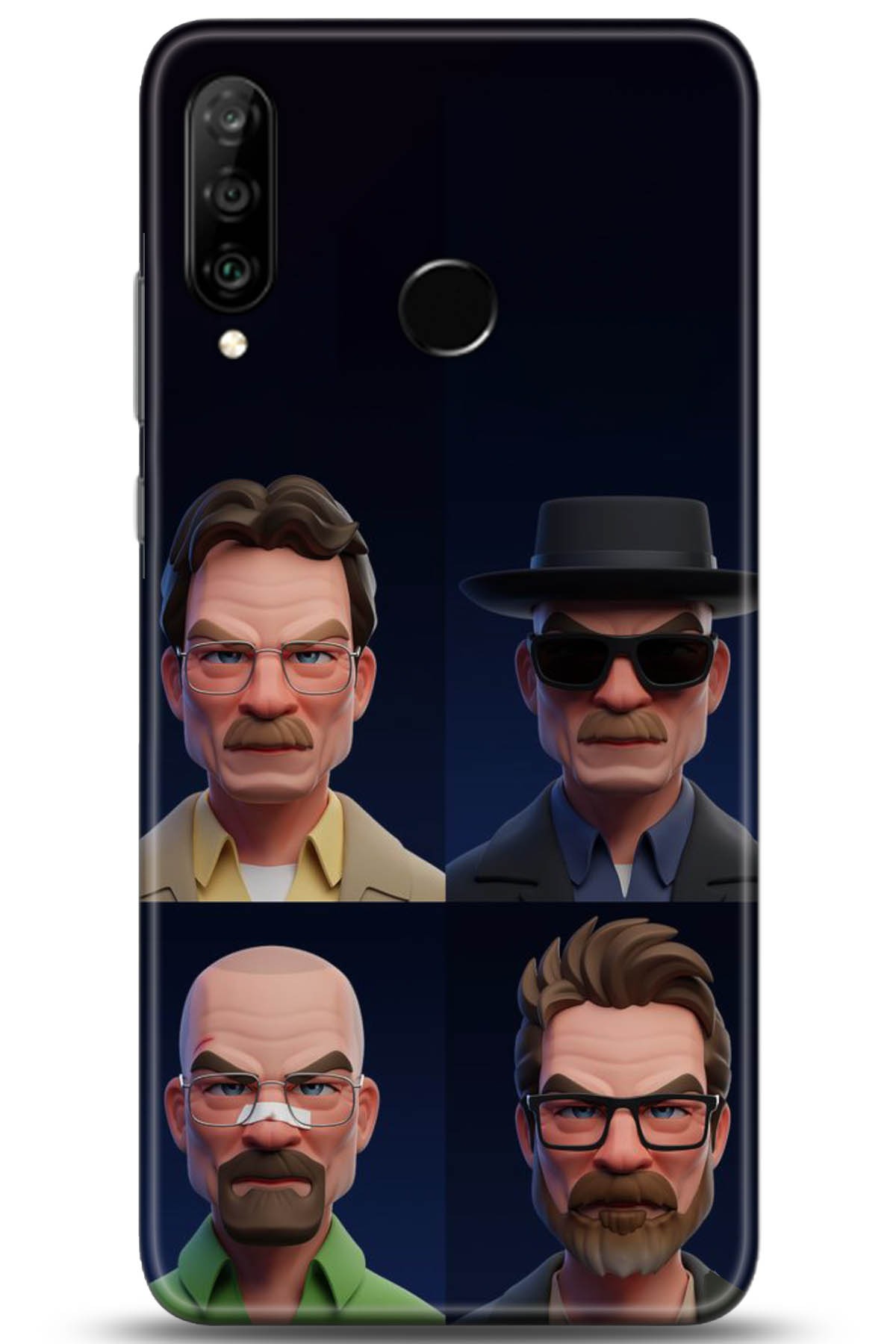 Huawei P30 Lite Uyumlu Kılıf HD Baskılı Kılıf - Followed Institution 5068