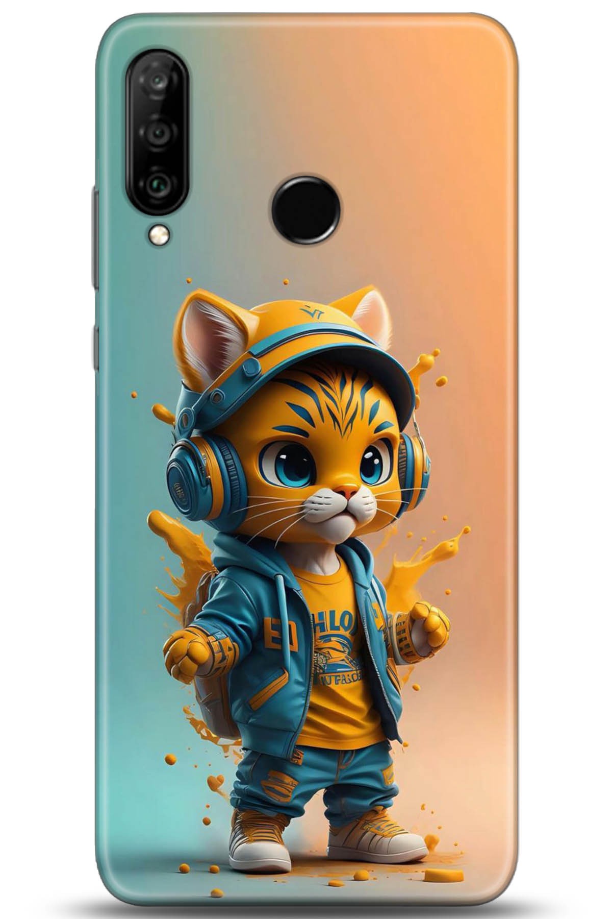 Huawei P30 Lite Uyumlu Kılıf HD Baskılı Kılıf - Followed Institution 5101