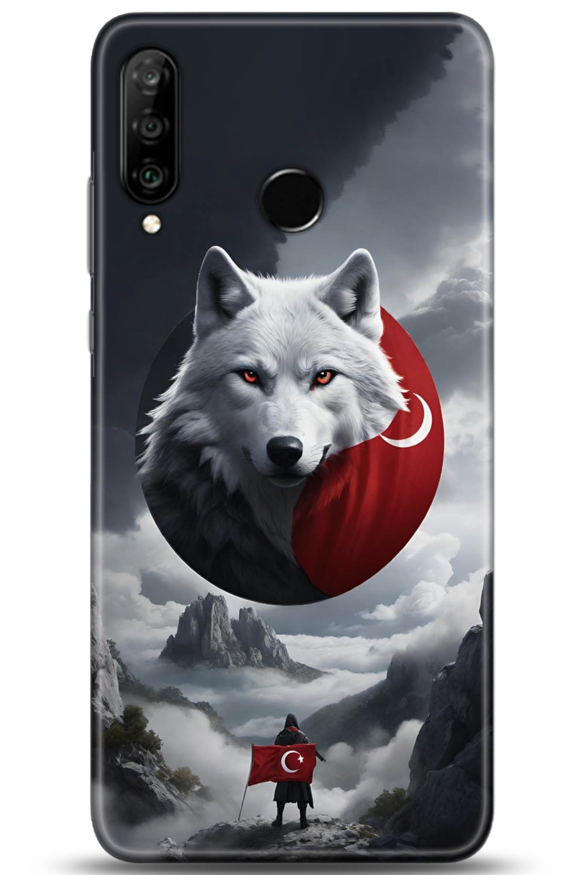 Huawei P30 Lite Uyumlu Kılıf HD Baskılı Kılıf - Followed Institution 5189