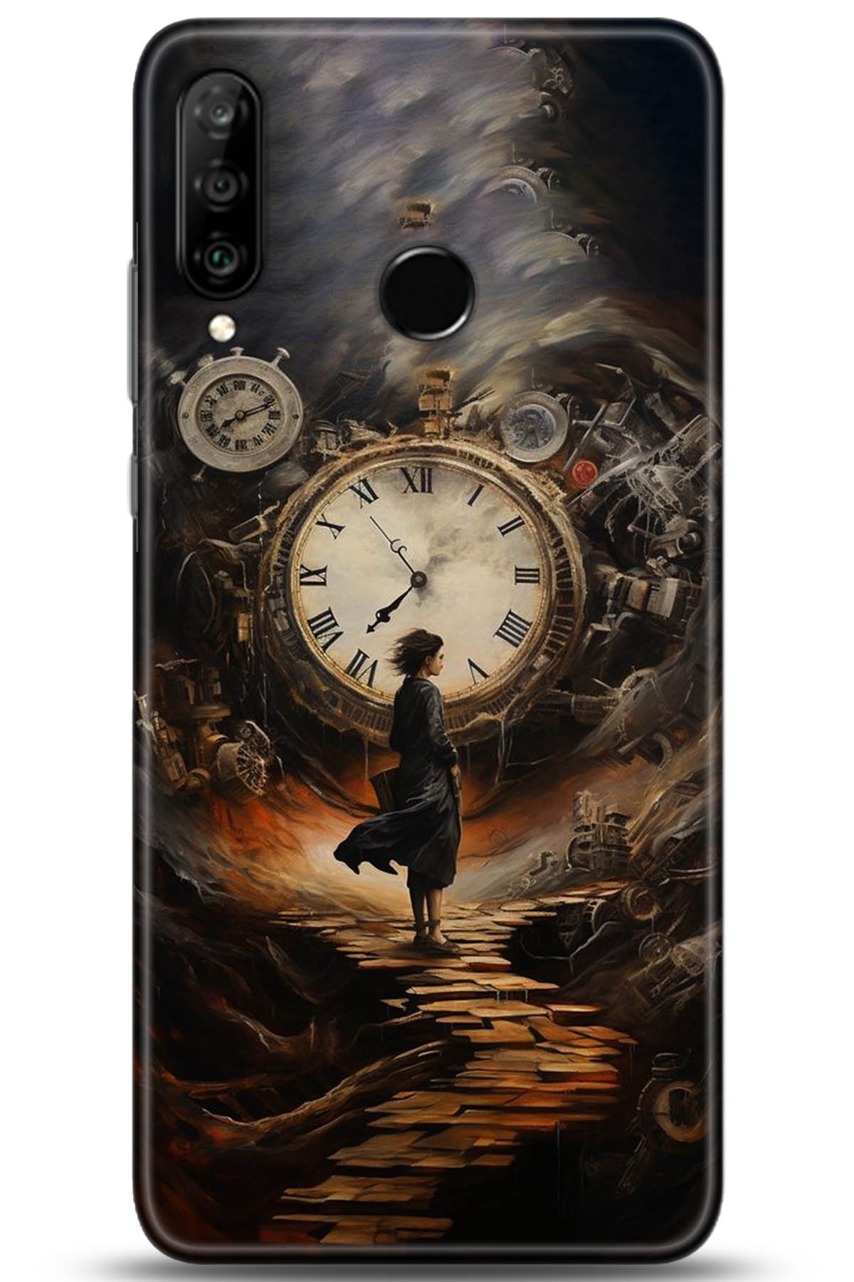 Huawei P30 Lite Uyumlu Kılıf HD Baskılı Kılıf - Followed Institution 5252