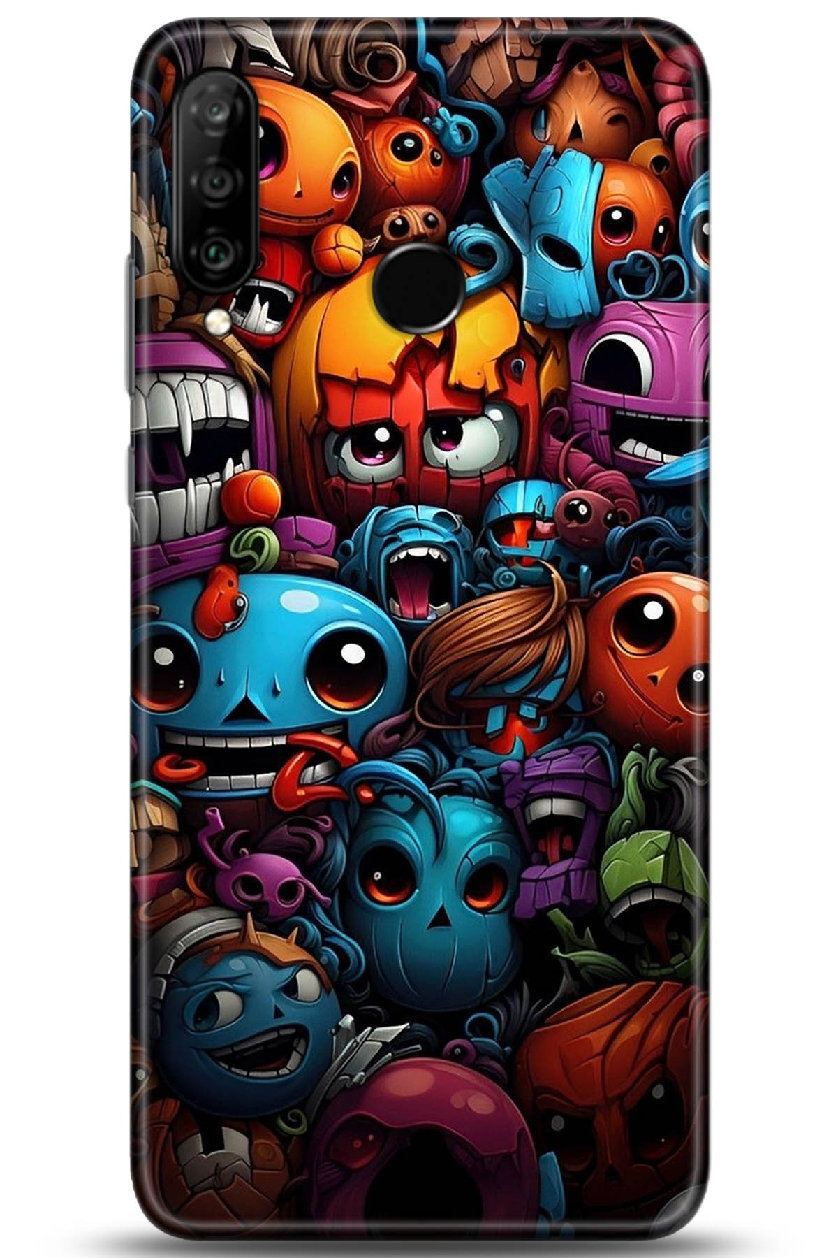 Huawei P30 Lite Uyumlu Kılıf HD Baskılı Kılıf - Followed Institution 5300