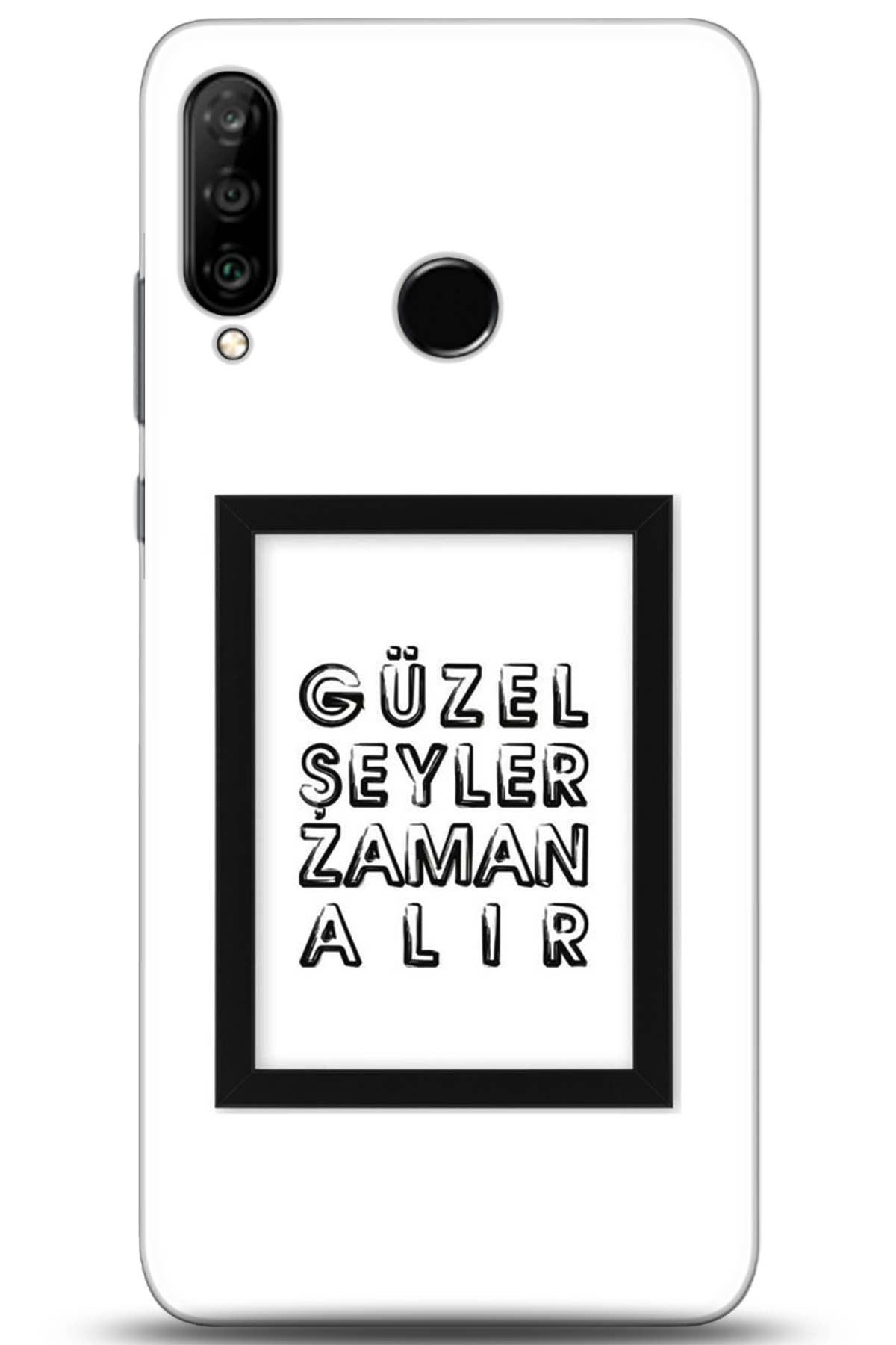 Huawei P30 Lite Uyumlu Kılıf HD Baskılı Kılıf - Followed Institution 5307