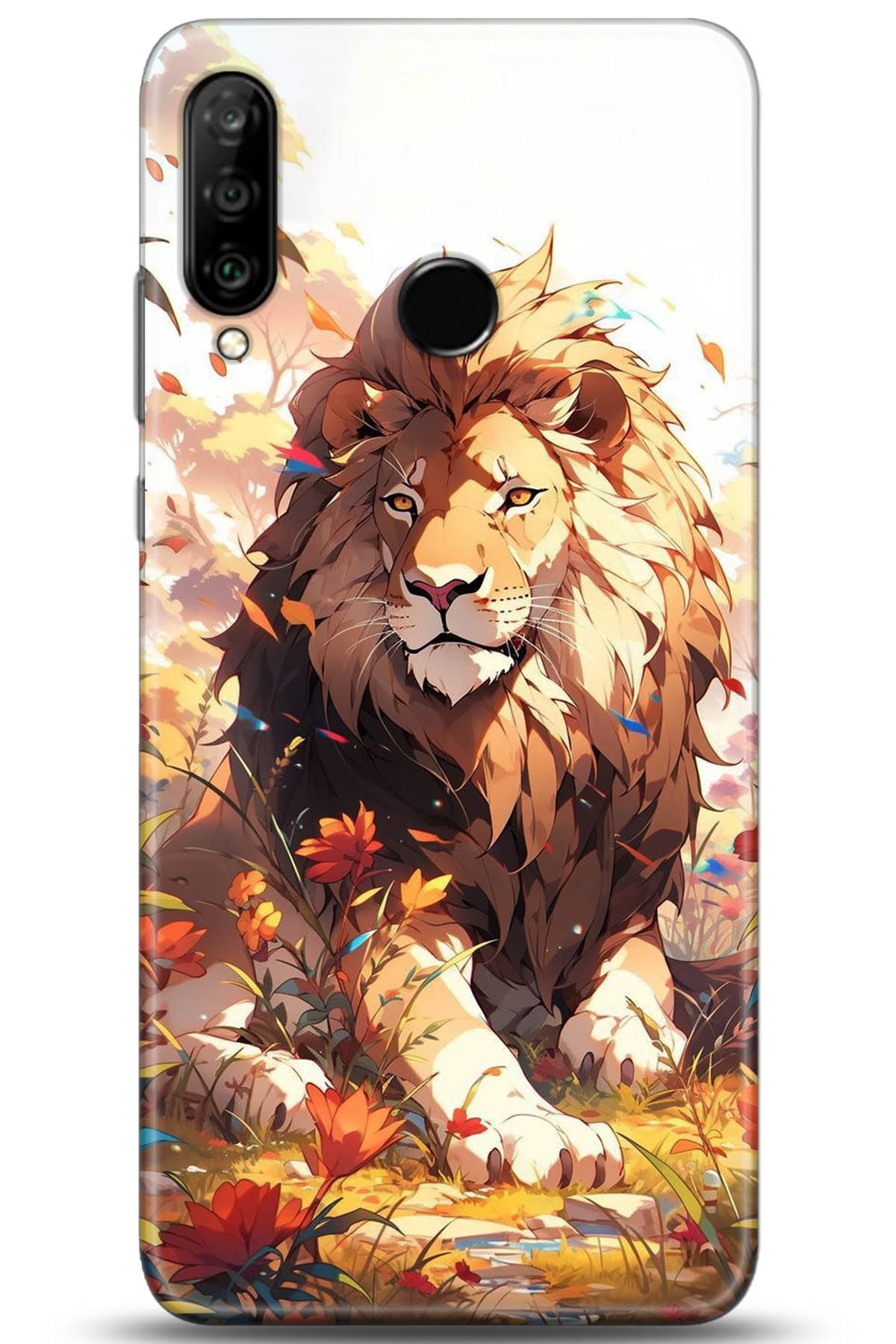 Huawei P30 Lite Uyumlu Kılıf HD Baskılı Kılıf - Followed Institution 5311